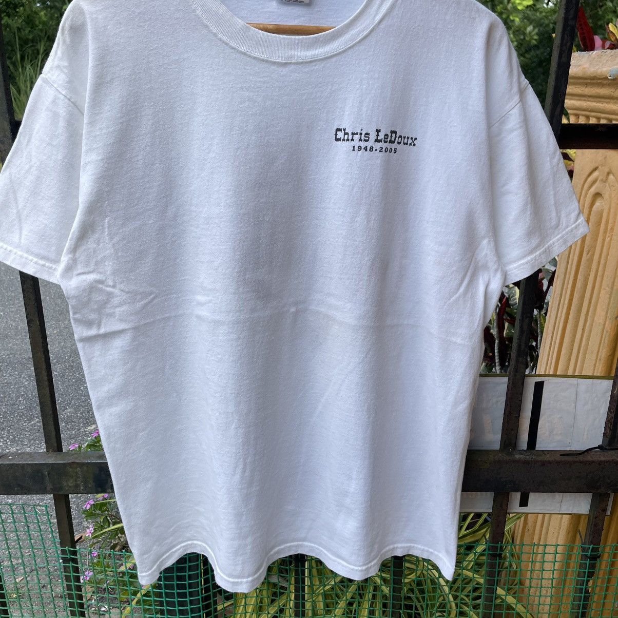 Band Tees 🔥Vintage 2005 Chris Le Doux Solo Artist Promo Music Tee Size US L / EU 52-54 / 3 - 4 Thumbnail