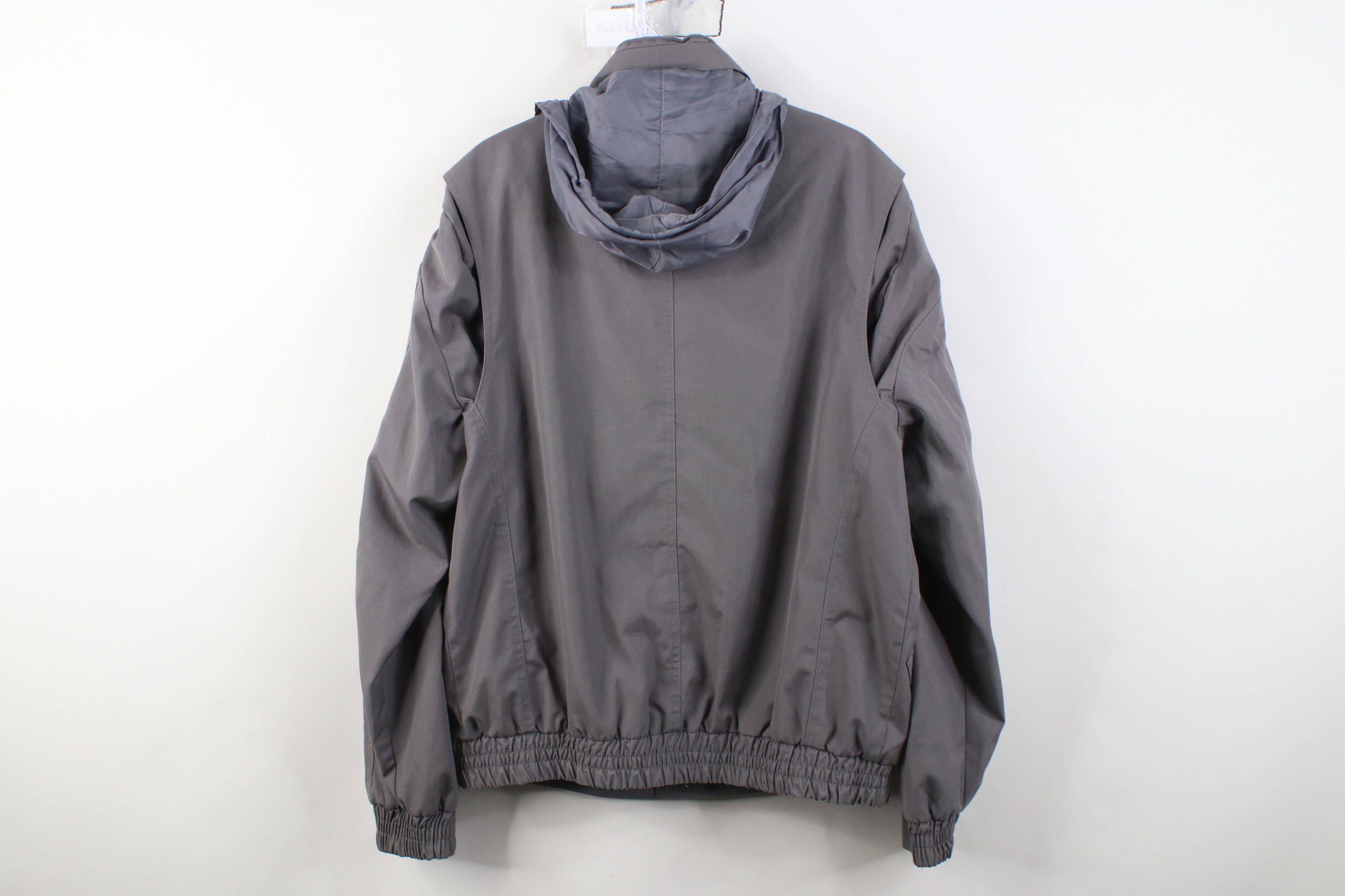 Vintage Vintage 90s Streetwear Full Zip Cafe Racer Bomber Jacket Size US XXL / EU 58 / 5 - 14 Thumbnail