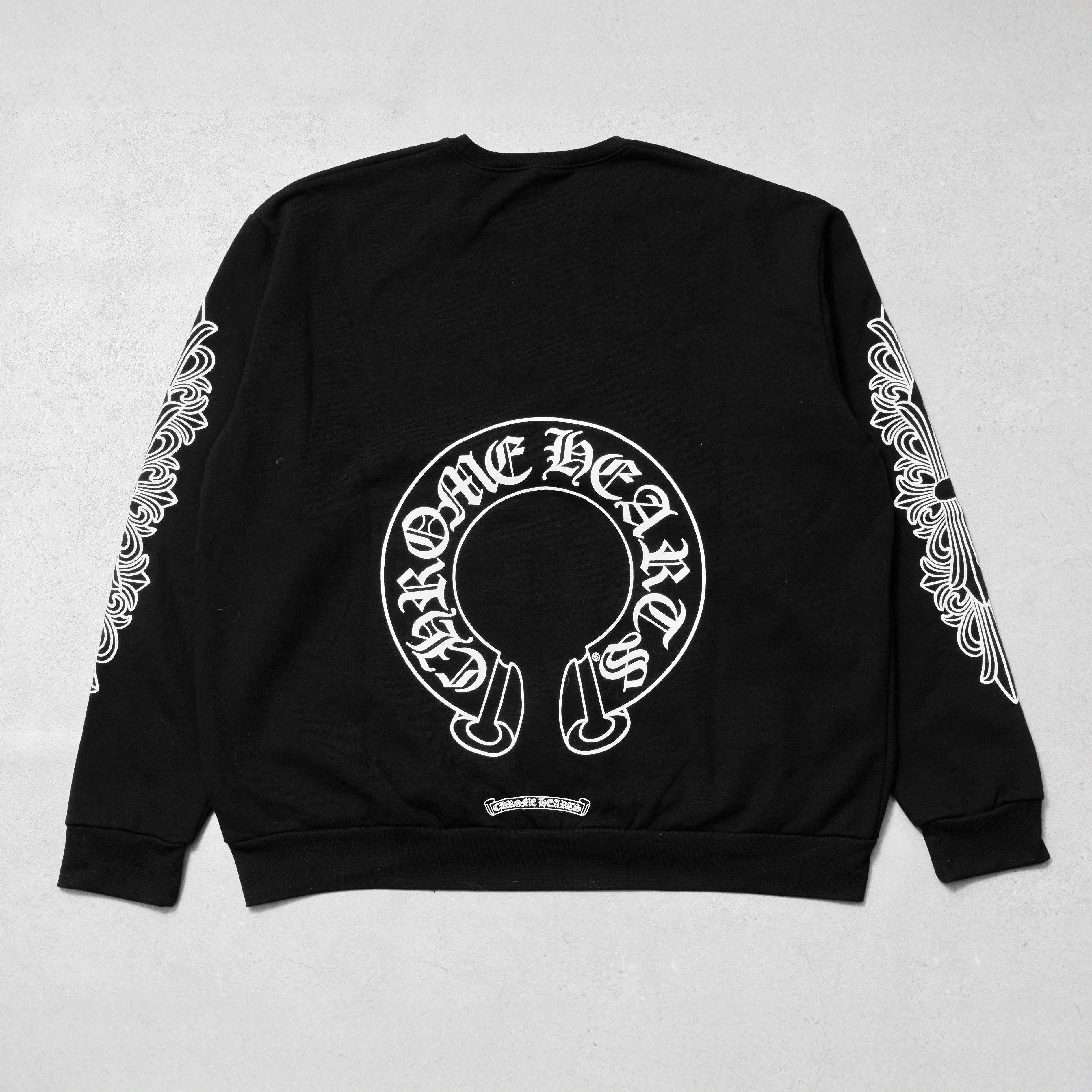 Chrome Hearts CHROME HEARTS Horseshoe Sweater BLACK Size US L / EU 52-54 / 3 - 1 Thumbnail