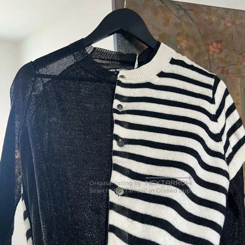 Comme des Garcons COMME des GARÇONS Striped Knit Sweater Size S . Size S / US 4 / IT 40 - 5 Thumbnail