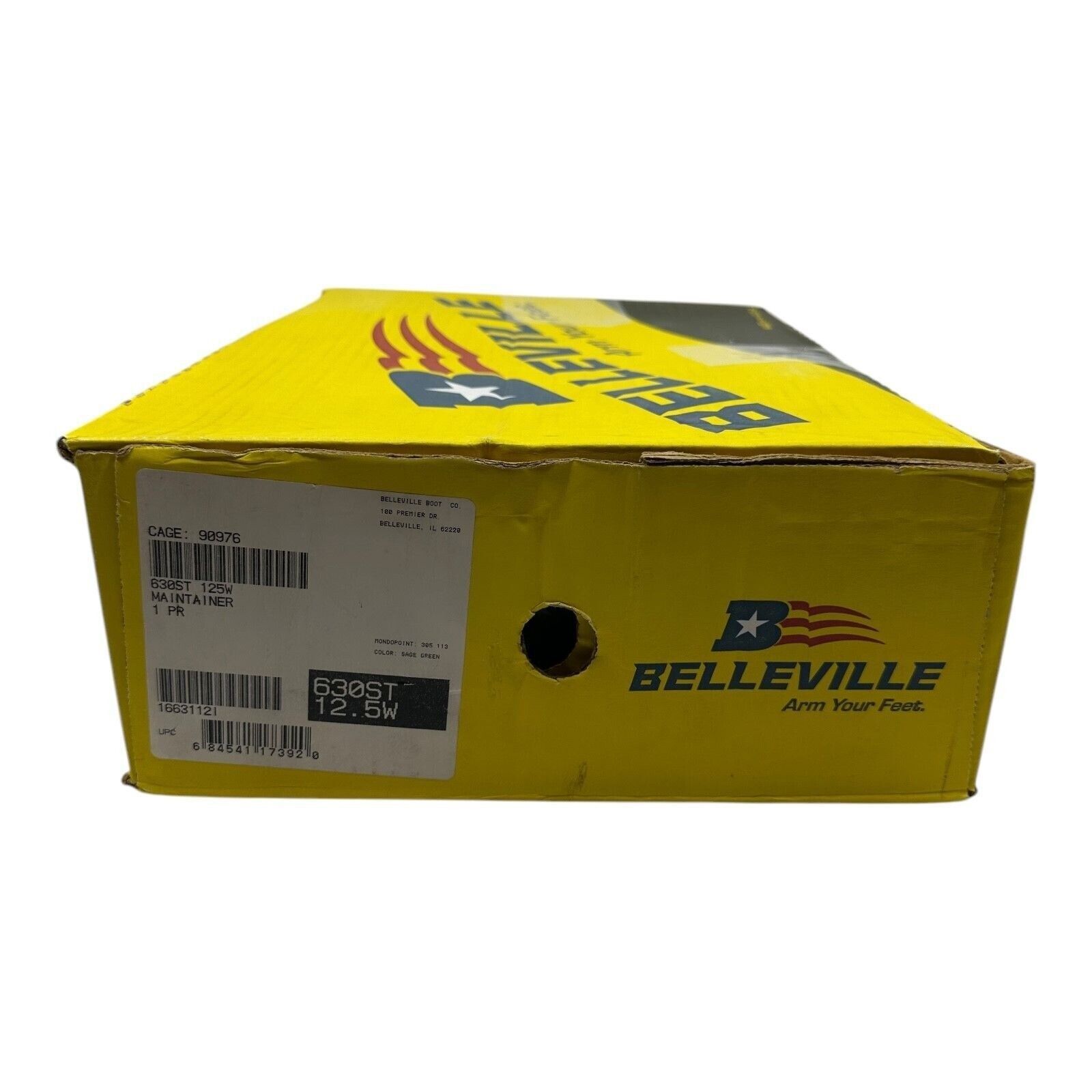 Belleville Belleville 630ST Men's EH USAF Tactical Boot Sage 12.5 W Size US 12.5 / EU 45-46 - 12 Thumbnail
