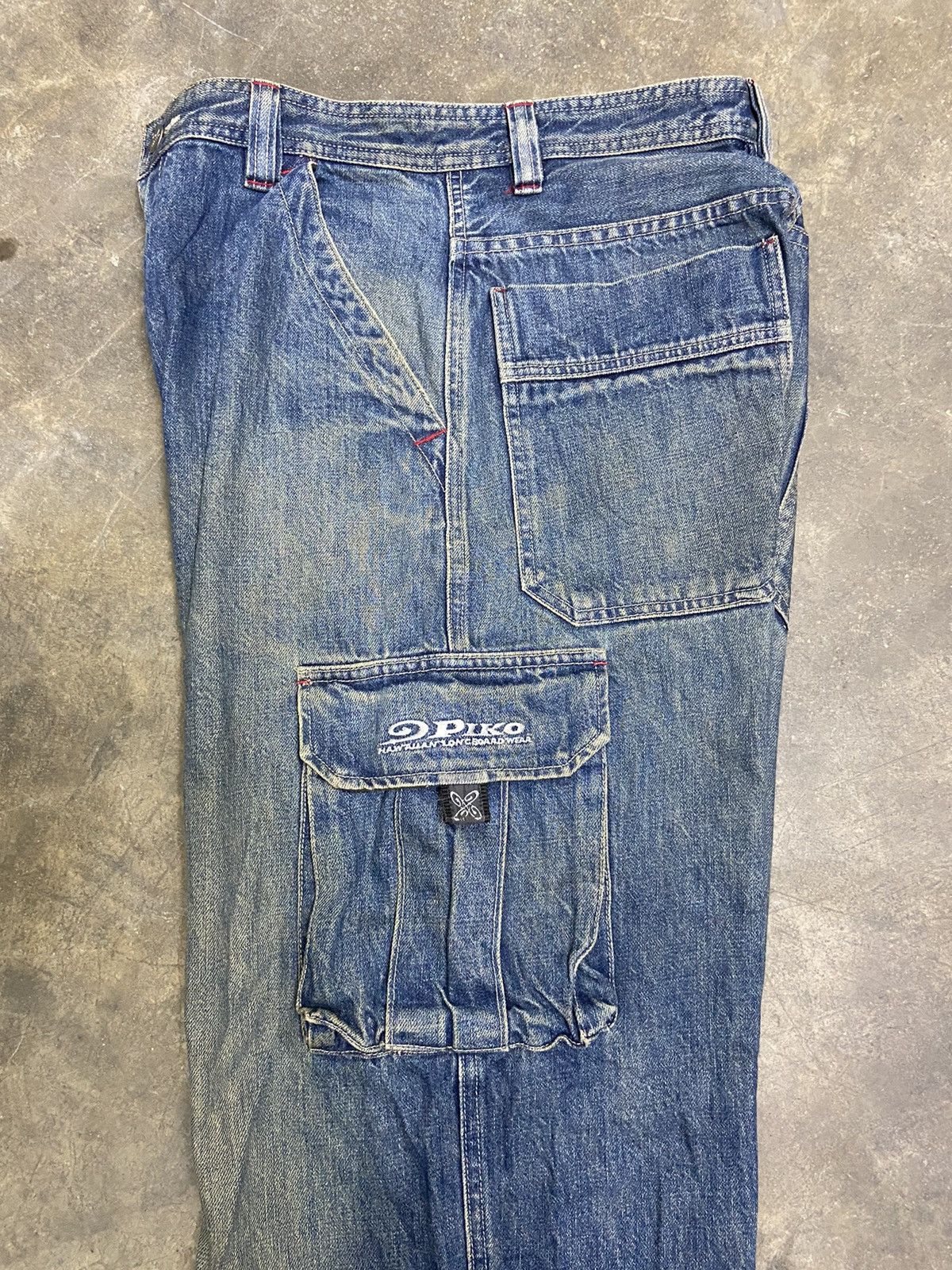 Japanese Brand 🔥 Vintage y2k Piko baggy jeans cargo pants Size US 30 / EU 46 - 5 Thumbnail