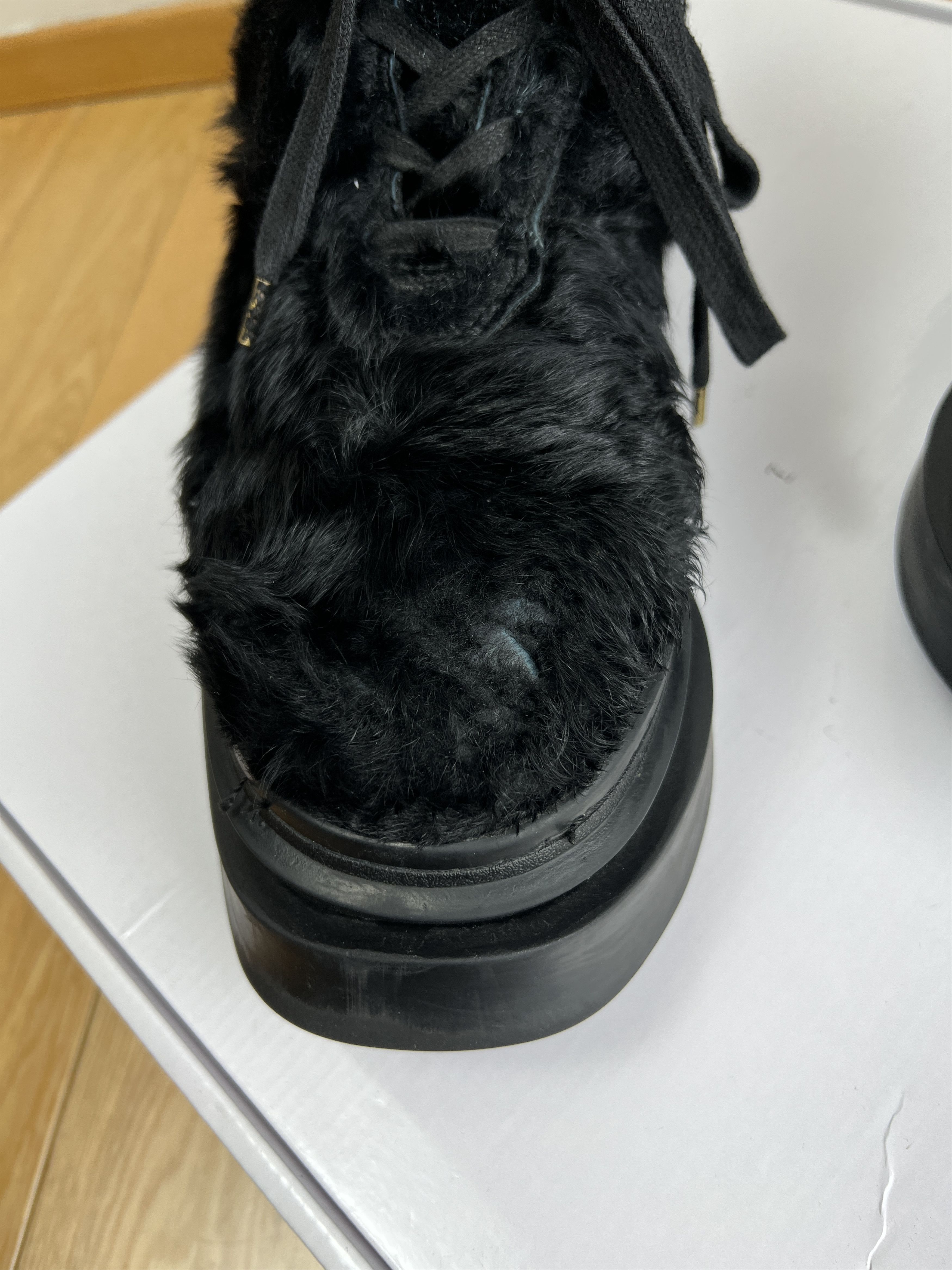 Julius Lamb Hair Shell Boots Size US 10 / EU 43 - 7 Thumbnail
