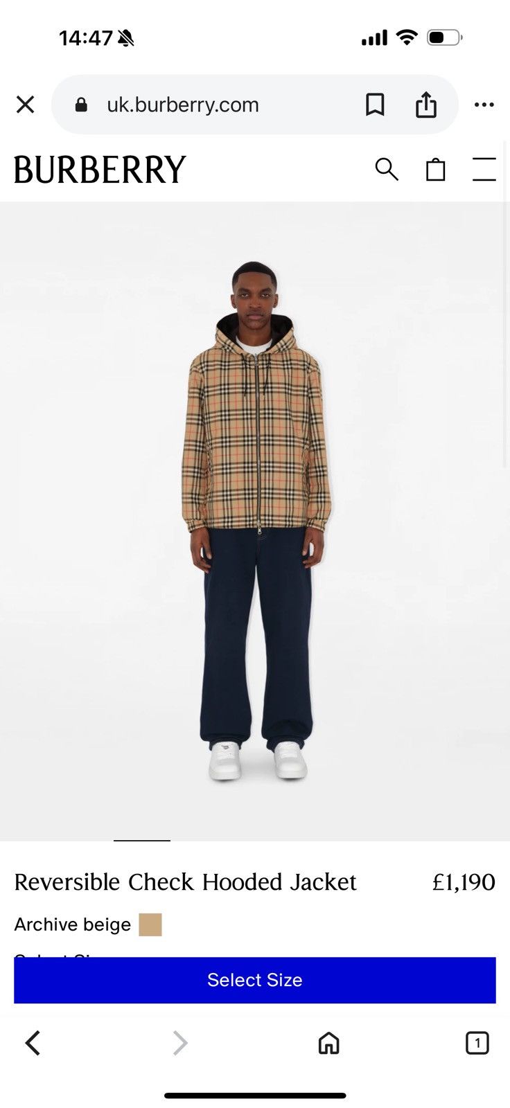 Burberry Burberry Reversible Check Rain Jacket Size US XS / EU 42 / 0 - 7 Thumbnail
