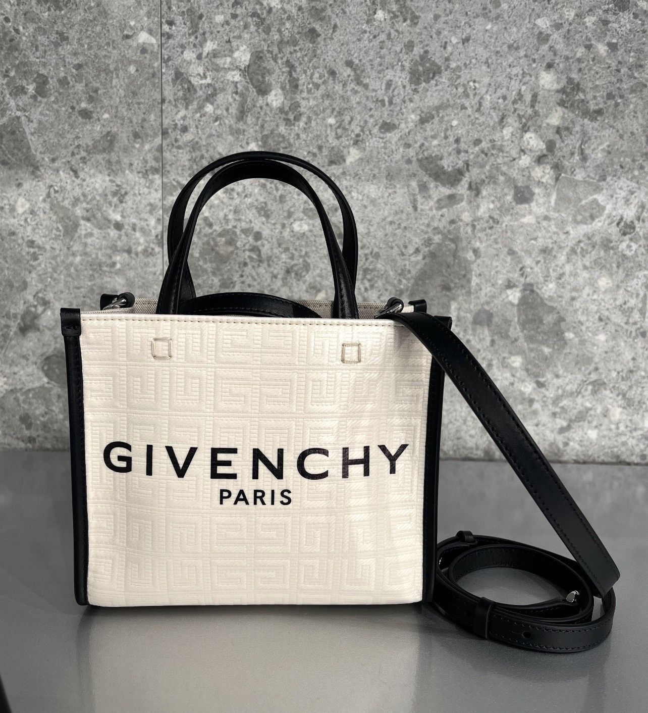 Givenchy G-TOTE Mini Tote Bag Ivory Size ONE SIZE - 2 Thumbnail