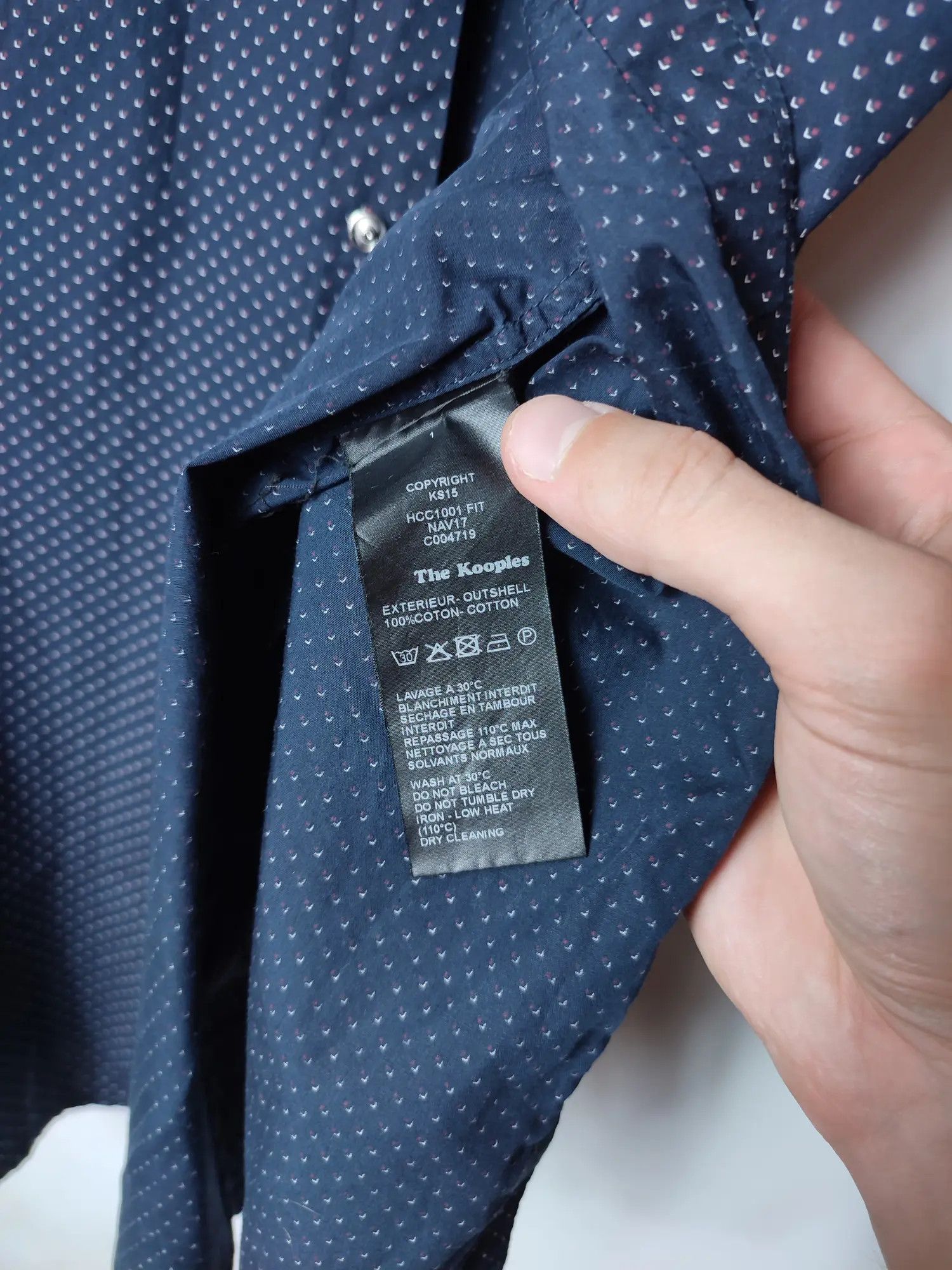 The Kooples The Kooples Splash Studded shirt Size US M / EU 48-50 / 2 - 9 Thumbnail