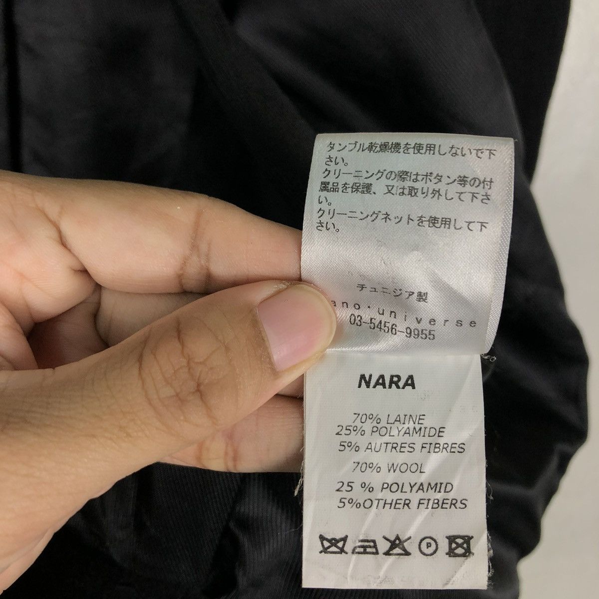Japanese Brand 🔥VINTAGE BIKER JACKET ASYMMETRIC ZIPPER NARA ISSEY MIYAKE Size US S / EU 44-46 / 1 - 19 Thumbnail
