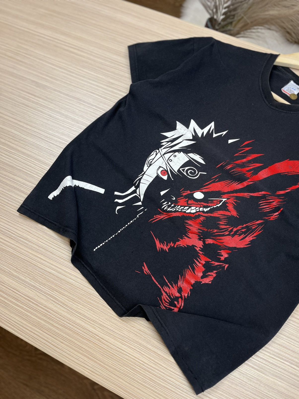 Band Tees × Vintage Vintage Y2K Naruto Horror Face Tee Art Band Rock Streetwear Size US L / EU 52-54 / 3 - 5 Thumbnail