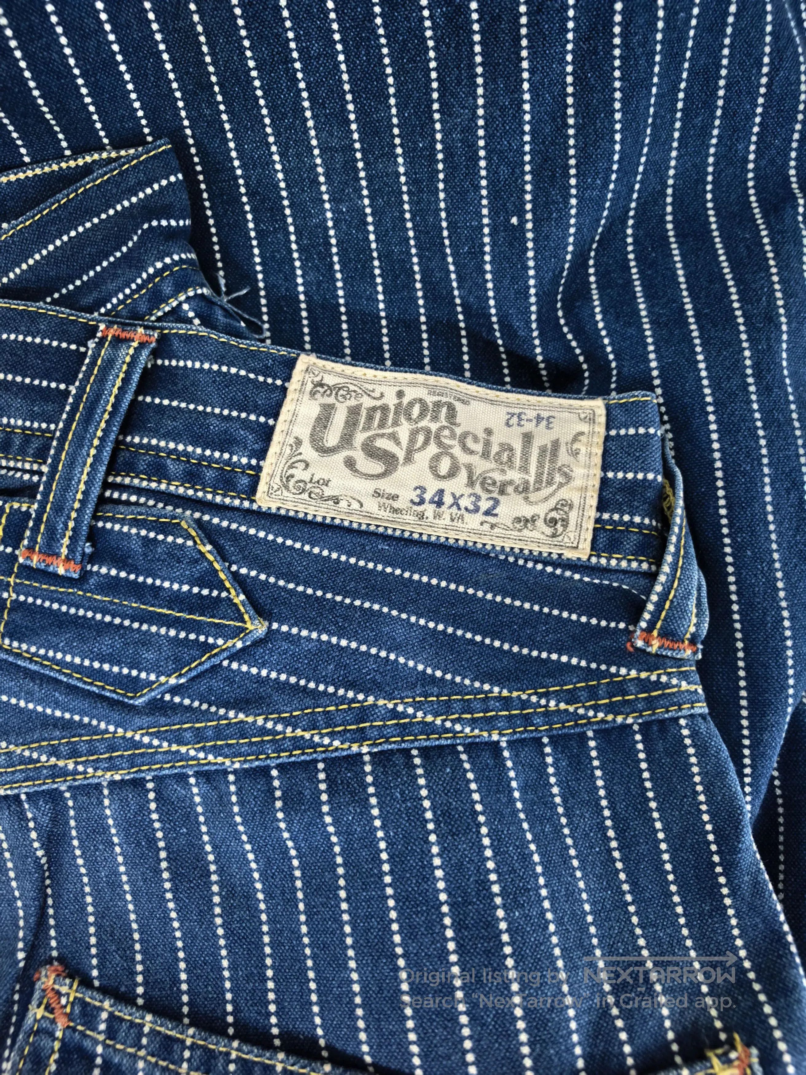 Freewheelers Vintage Freewheelers Powder Dyed Jeans. Size US 34 / EU 50 - 1 Thumbnail