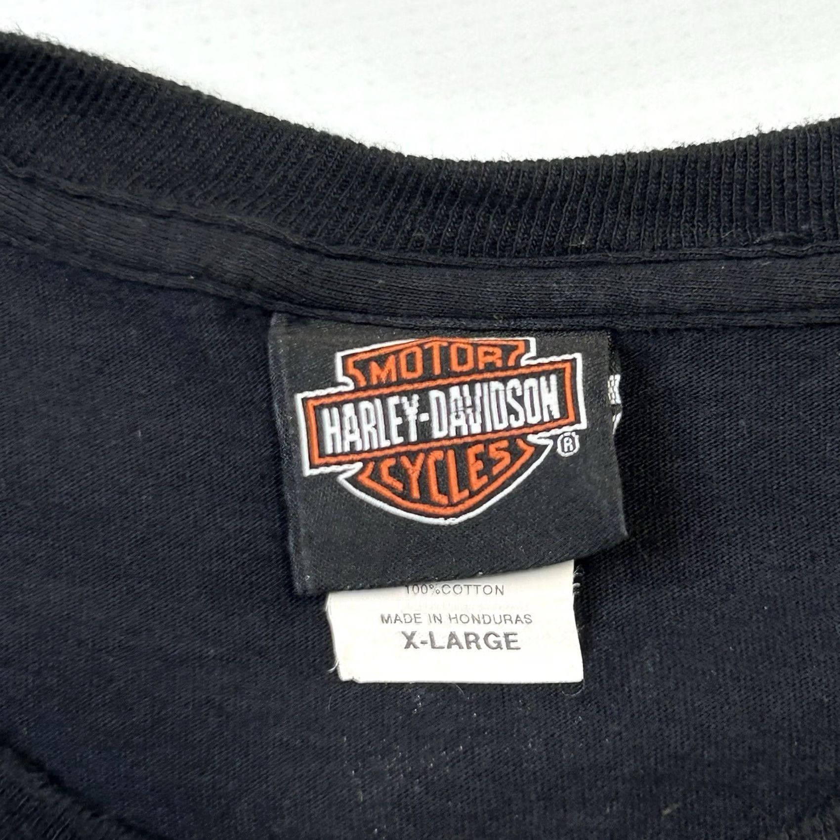 Harley Davidson Harley-Davidson Shirt Mens XL Black Willie Skull Men Short Sleeve Stratman Size US XL / EU 56 / 4 - 5 Thumbnail