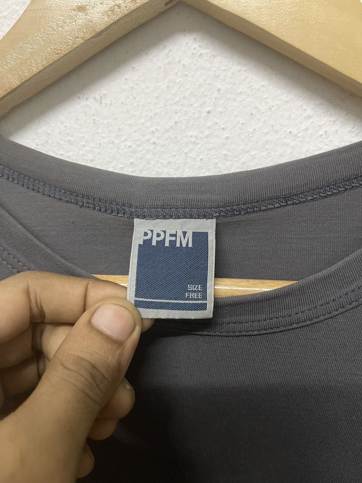 Japanese Brand × PPFM × Seditionaries 1990s PPFM ANTIW W3 SINGLE POCKET LONG SLEEVE SHIRT Size US S / EU 44-46 / 1 - 14 Thumbnail