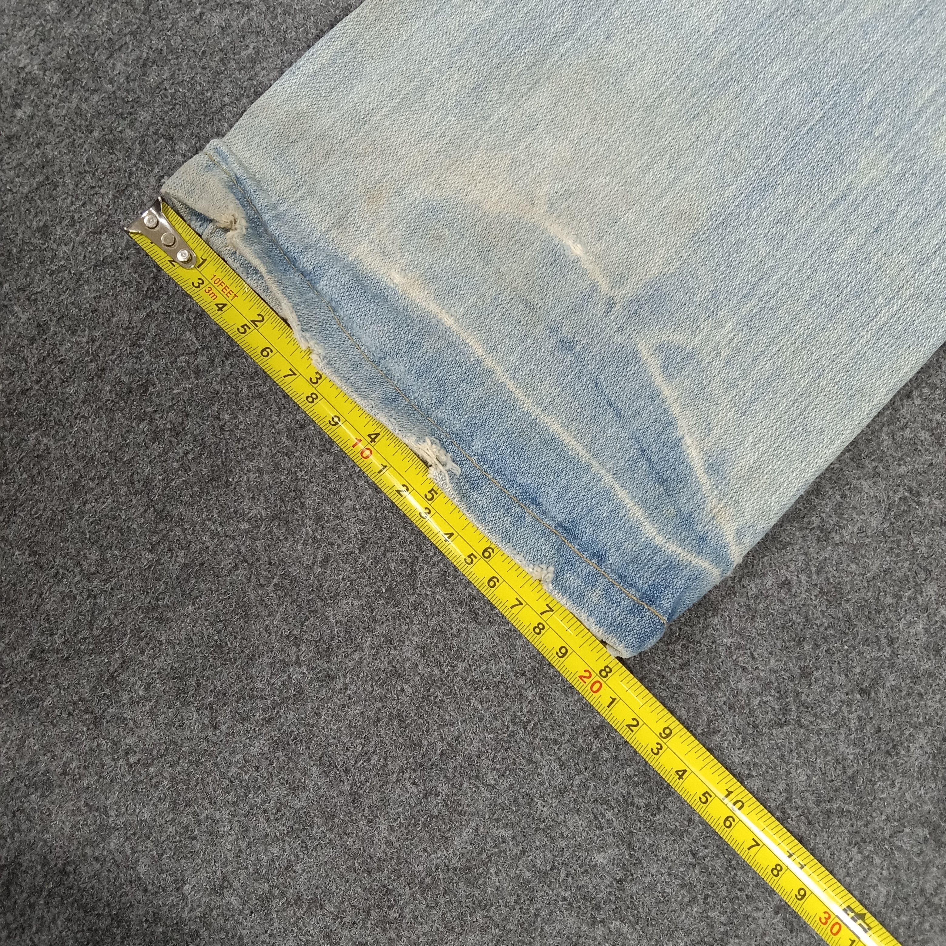 If Six Was Nine × Japanese Brand × Vintage Point Loma Japanese Brand Art Rising Denim Jeans Size US 32 / EU 48 - 15 Thumbnail