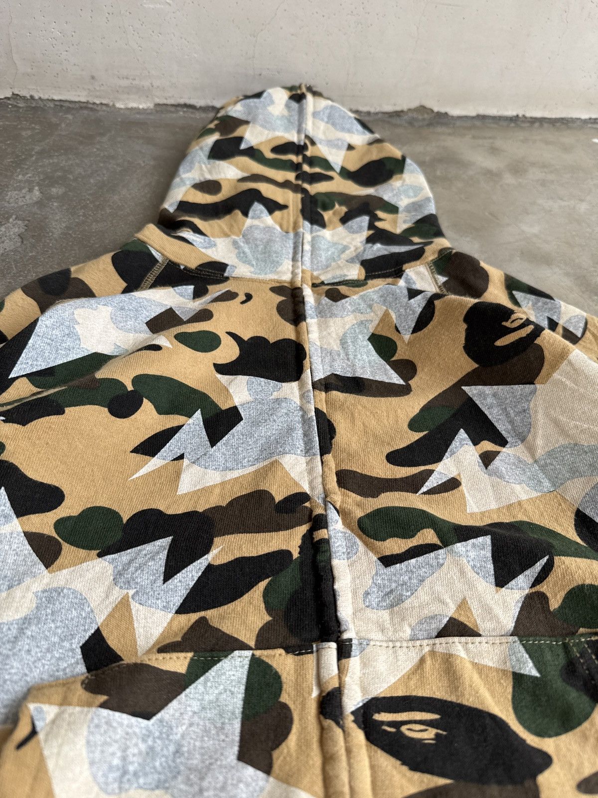Bape Bape Sta Full Zip Hoodie Nigo 1st Camo a bathing ape star Size US S / EU 44-46 / 1 - 6 Thumbnail
