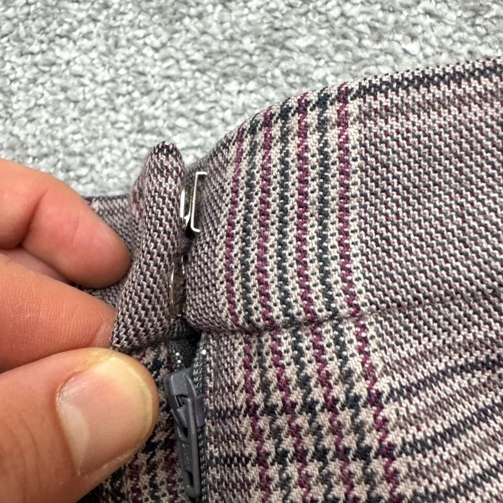 Pendleton Pendleton Wool Plaid Dress Pants Womens 18W Brown Straight Leg Size 40" / US 18 - 4 Thumbnail