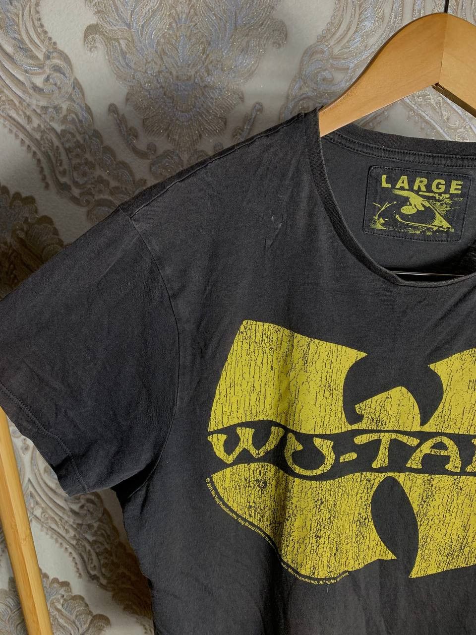 Rap Tees VERY RARE WU TANG CLAN BIG LOGO T-SHIRT RETRO Y2K 90s SK8 Size US L / EU 52-54 / 3 - 4 Thumbnail