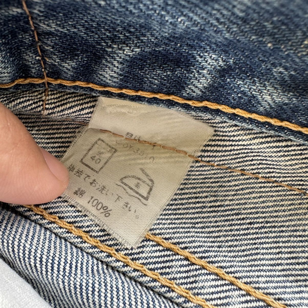 Japanese Brand Vintage Japanese Talon Faded Denim Jean Pant W33 Size US 33 - 6 Thumbnail