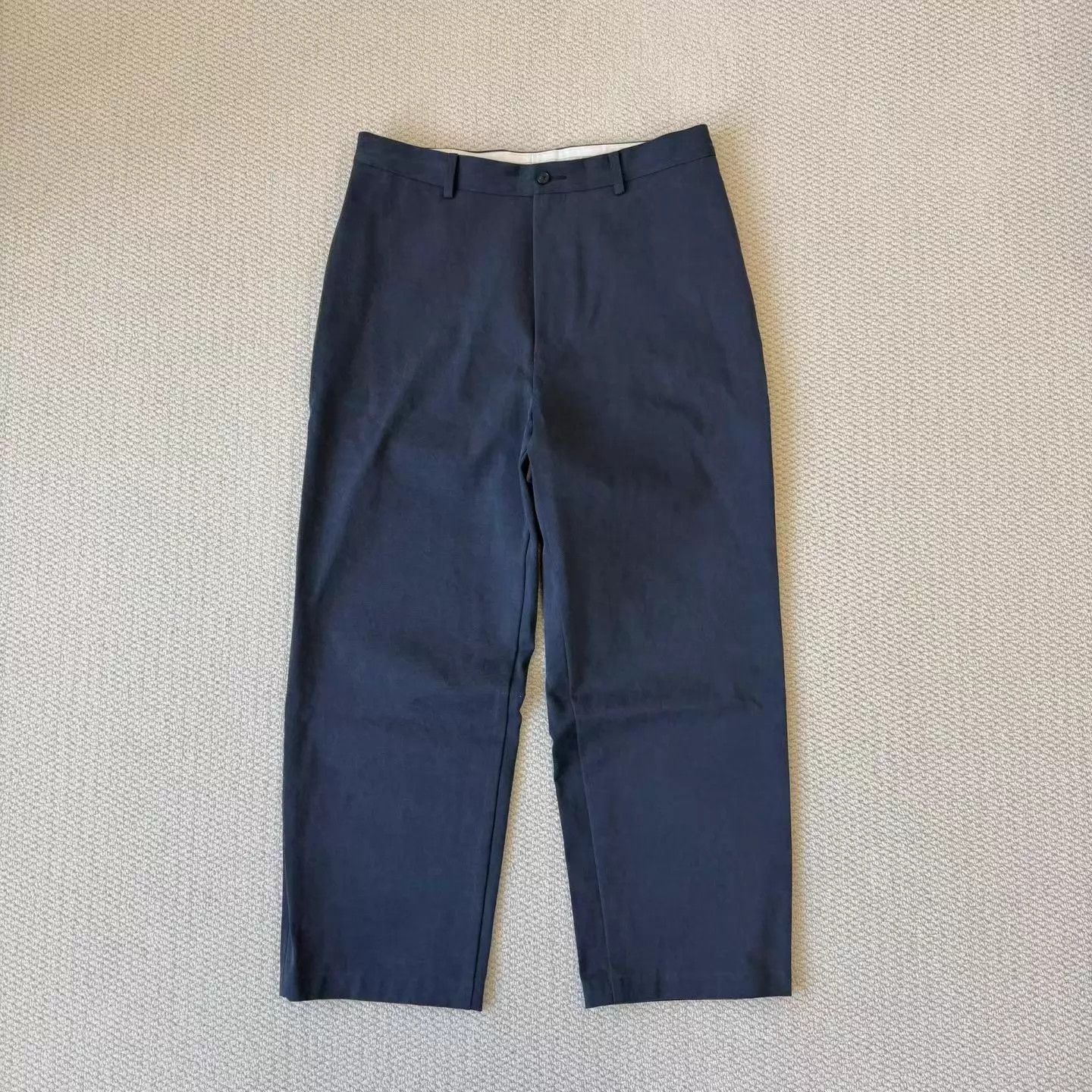 A.PRESSE AP TYPE.3 Black Wide-Tapered Chino 26SS Riri Brass Zipper Size US 32 / EU 48 - 4 Thumbnail