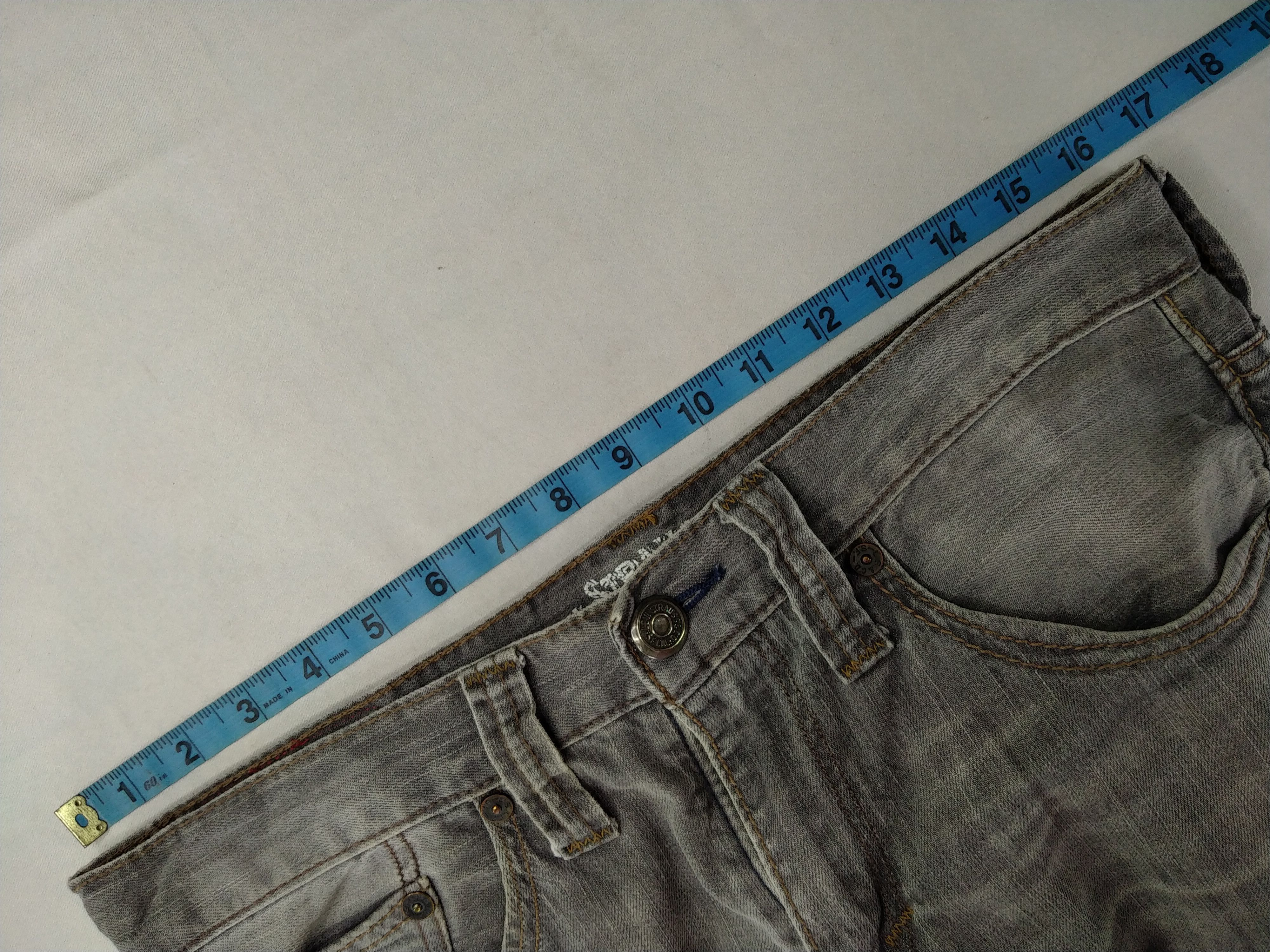 Levi's Light Grey Vintage Levi's 511 Jeans 33x28 Denim -JG025 Size US 33 - 5 Thumbnail