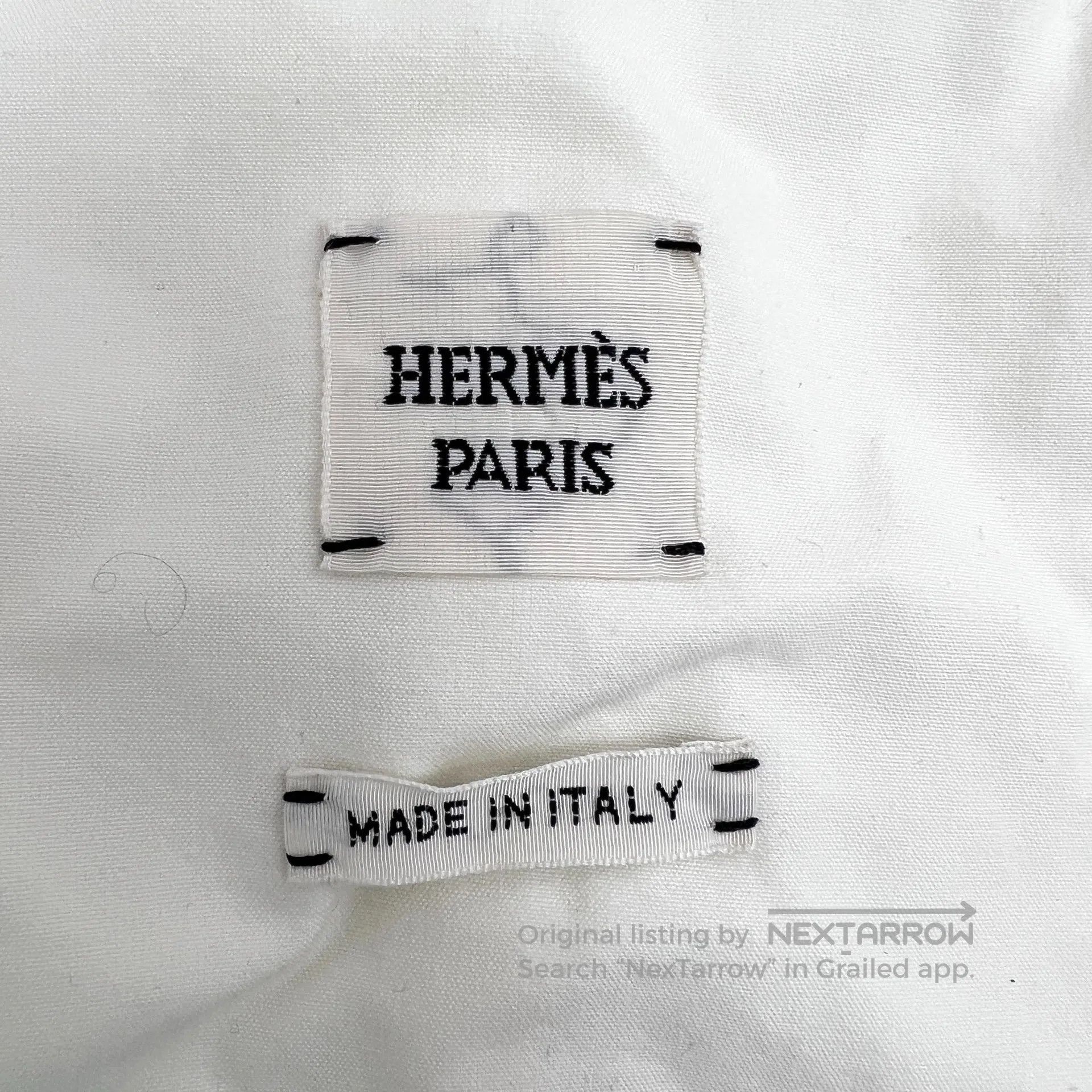 Hermes Hermes Beige drawstring design cotton long sleeve jacket| Size XS / US 0-2 / IT 36-38 - 5 Thumbnail
