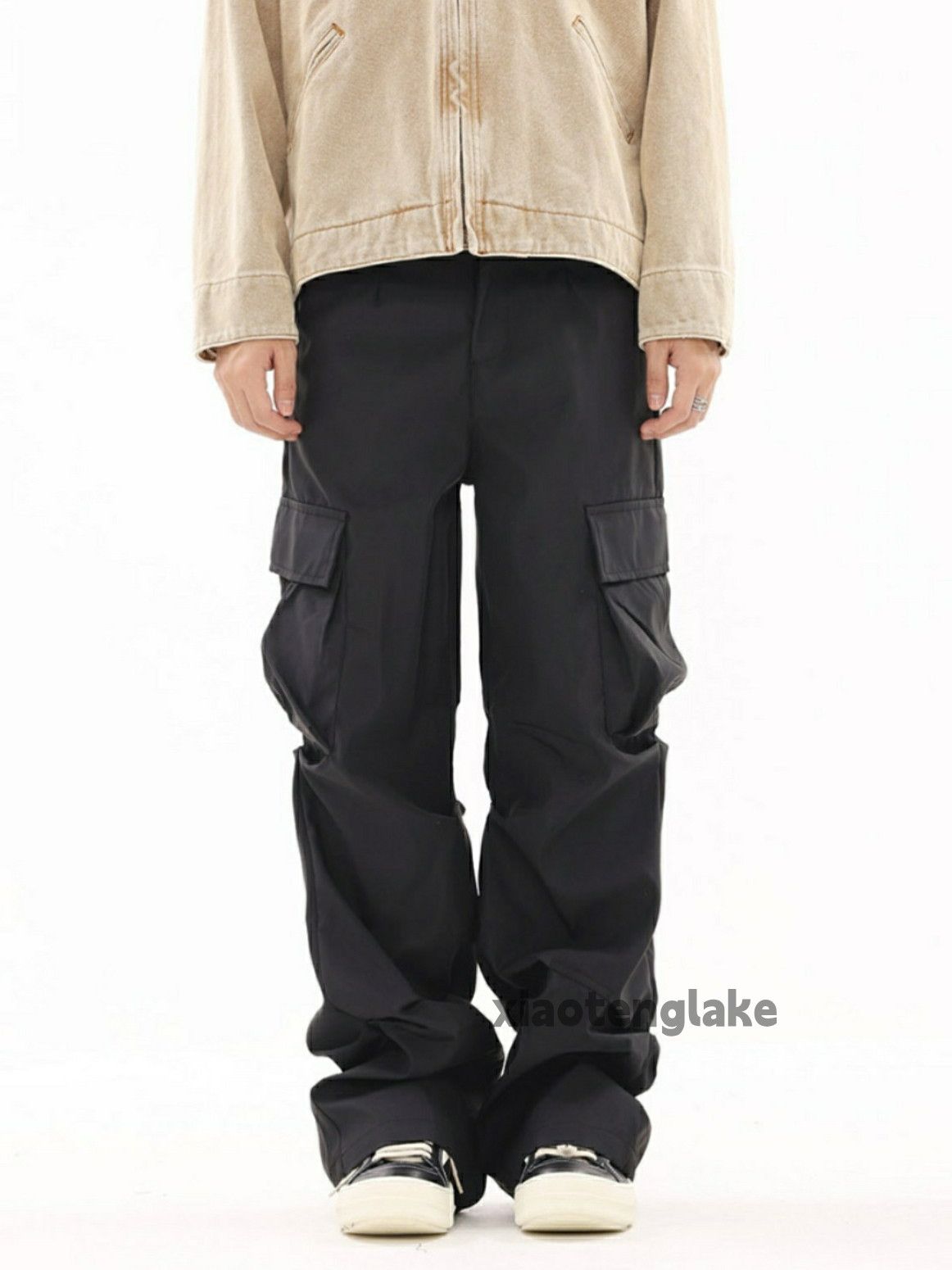 Designer × Vintage utility military tactical punk stack hiphop cargo pants Size US 32 / EU 48 - 1 Thumbnail