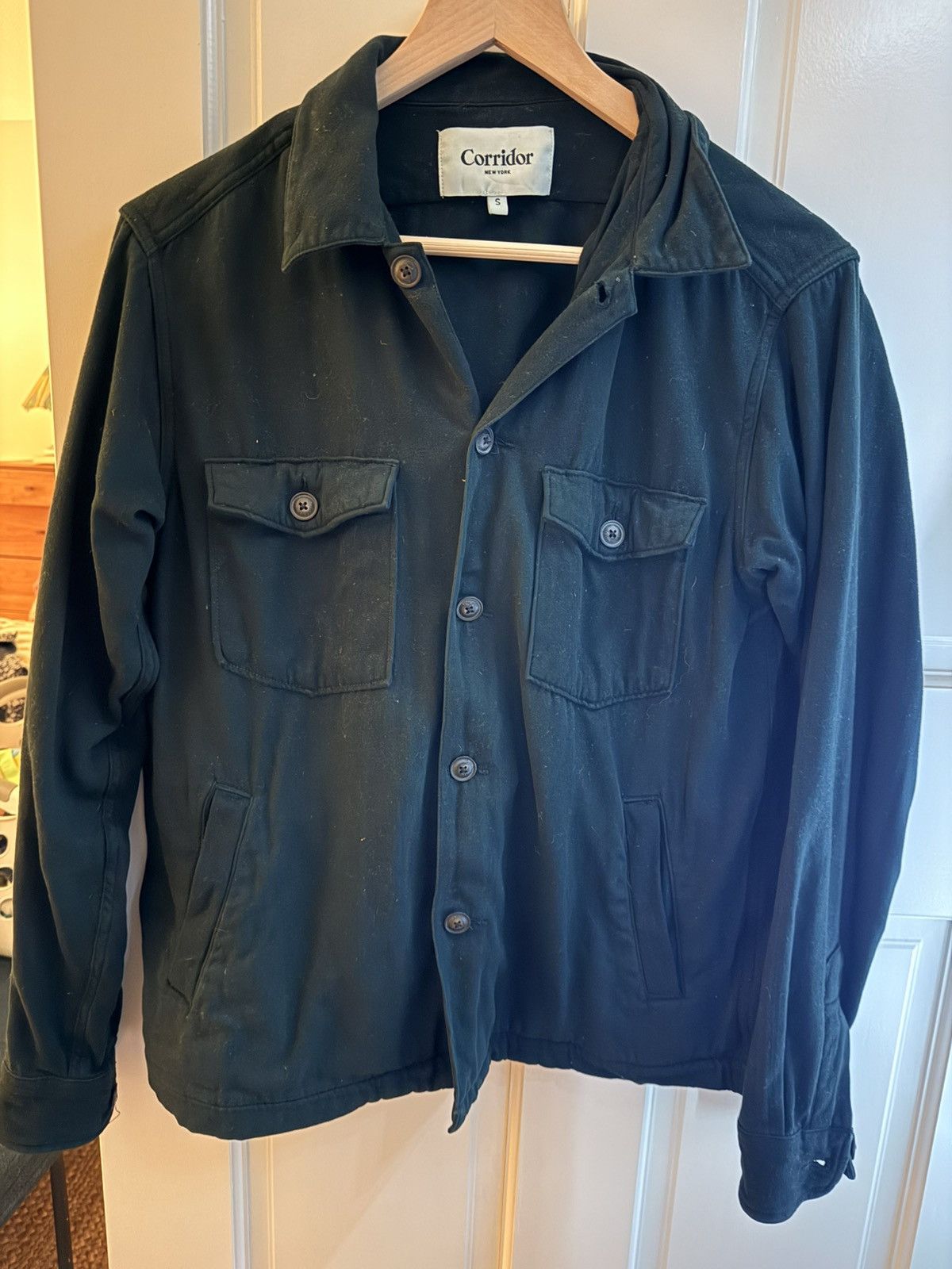 Corridor Corridor Moleskin Spruce Chore Coat / Military Jacket Size US S / EU 44-46 / 1 - 1 Thumbnail