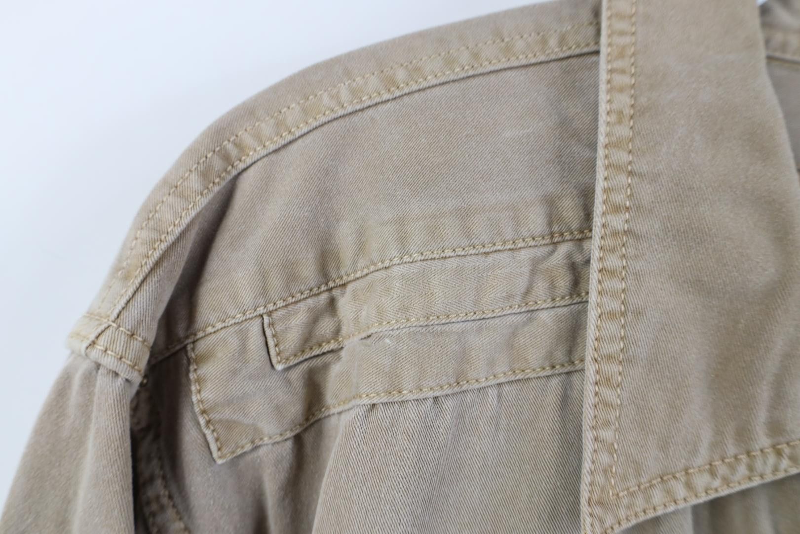 Levi's Vintage Levis Pigment Dye Stonewash Twill Shirt Jacket Size US XL / EU 56 / 4 - 8 Thumbnail
