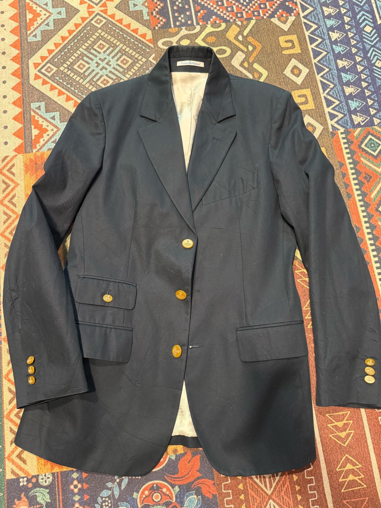 Vivienne Westwood Vivienne Westwood Casual Suit Dark Blue Size US M / EU 48-50 / 2 - 1 Thumbnail