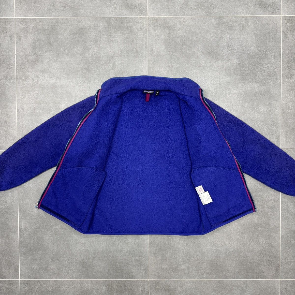 Patagonia × Vintage Vintage Patagonia Nylon Pocket Full Zip Fleece Jacket 90s Size US M / EU 48-50 / 2 - 15 Thumbnail