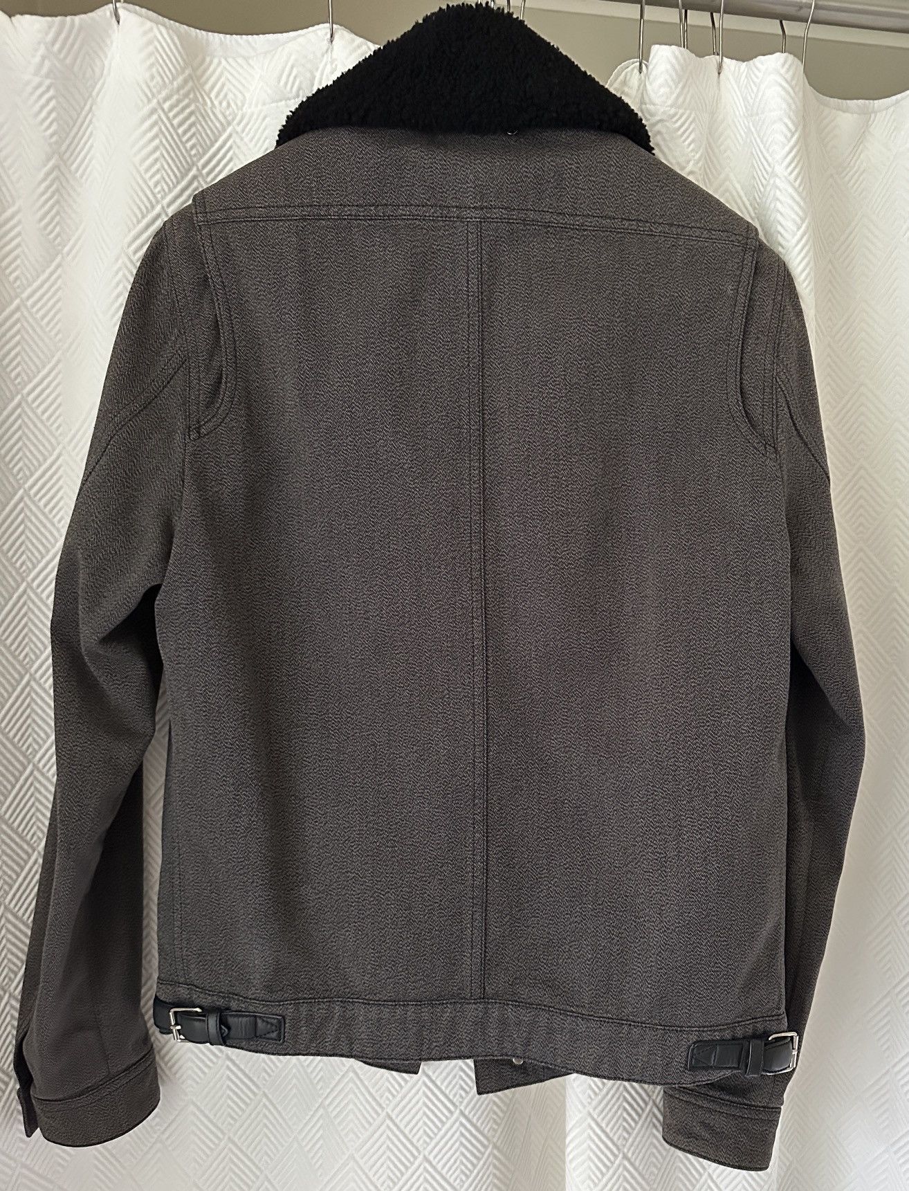 Louis Vuitton Authentic Louis Vuitton Denim Jacket with Shearling Collar Size US S / EU 44-46 / 1 - 5 Thumbnail