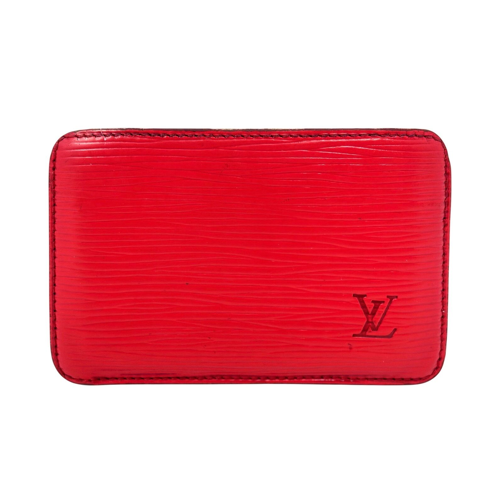 Louis Vuitton Louis Vuitton Red Cardholder Wallet Size ONE SIZE - 1 Thumbnail
