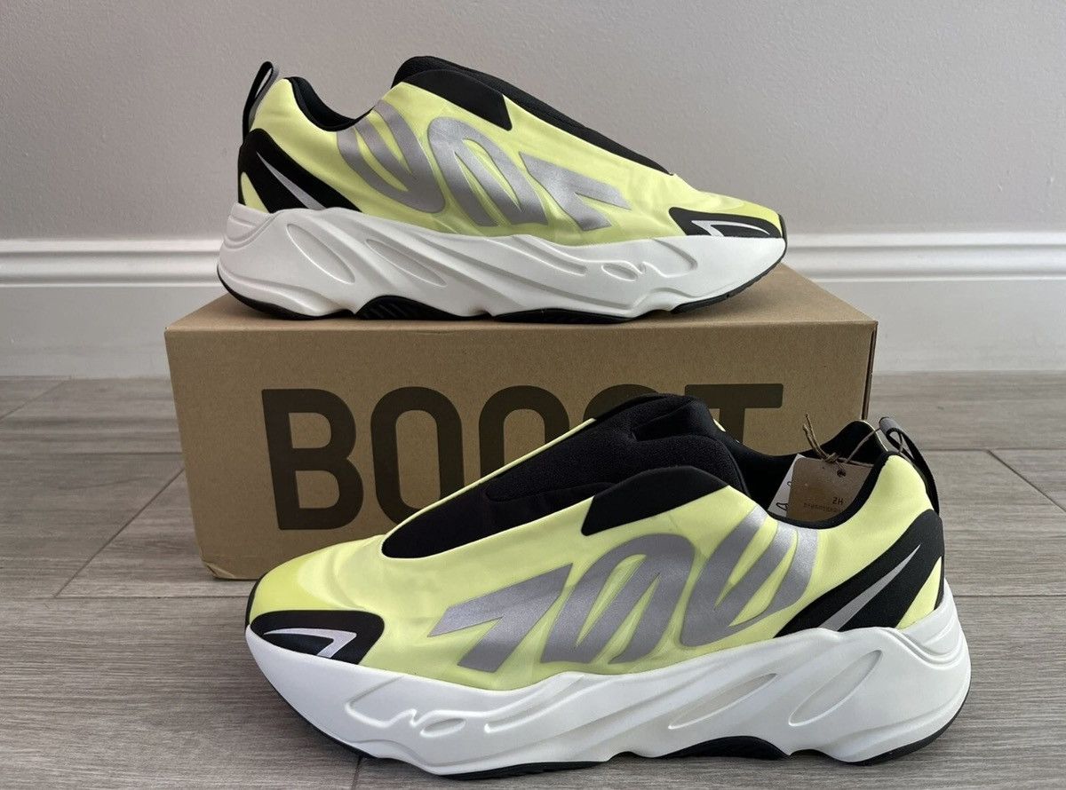 Adidas ADIDAS Yeezy Boost 700 MNVN Laceless GY2055 Phosphor Size 12 Size US 12 / EU 45 - 1 Thumbnail