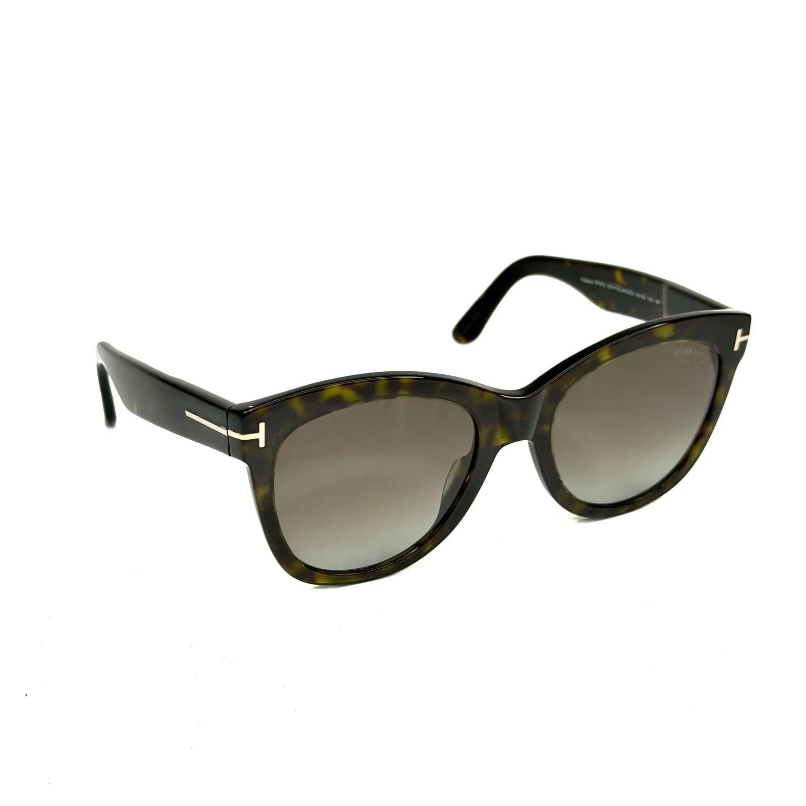 Tom Ford TOM FORD WALLACE TF870 52H Brown Havana Sunglass 870 FT0870 Size ONE SIZE - 5 Thumbnail