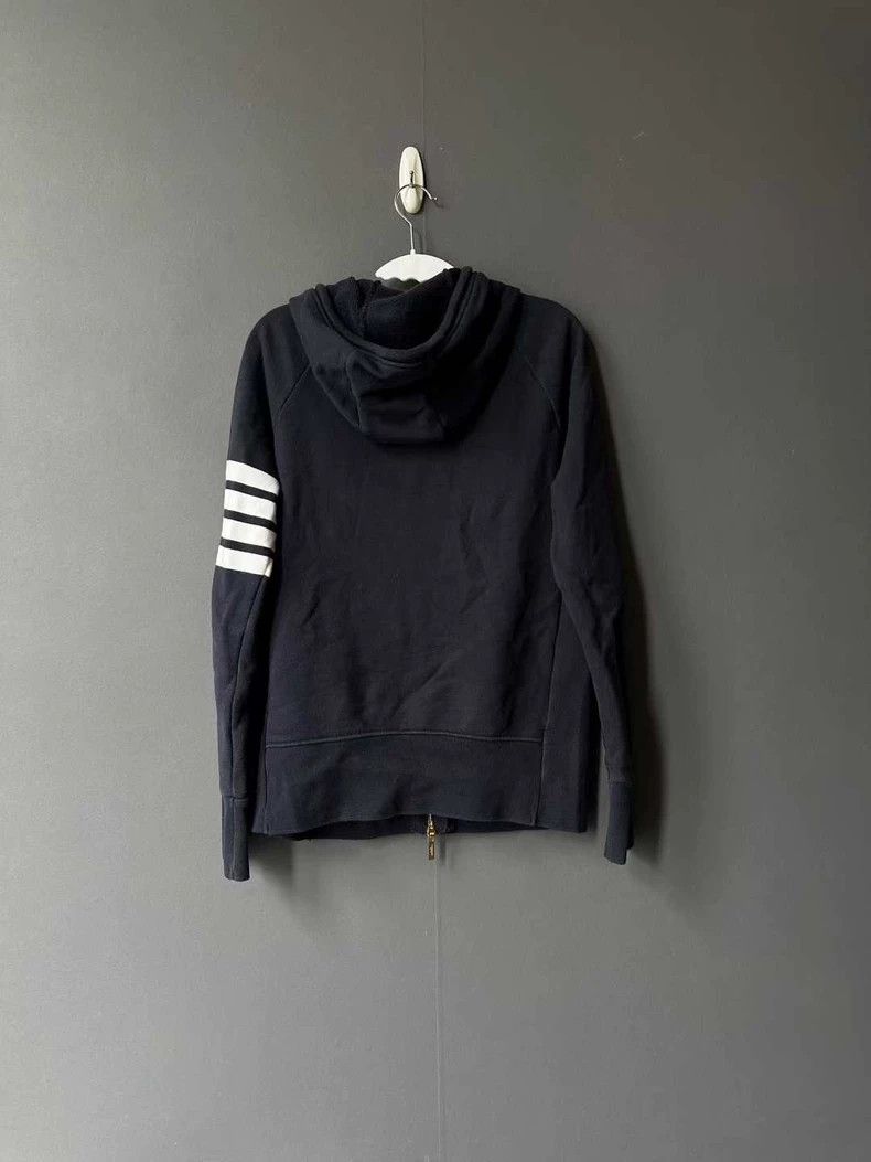 Thom Browne Thom Browne Blue knit jacket Size US M / EU 48-50 / 2 - 2 Thumbnail