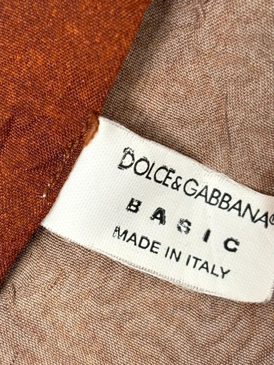 Dolce & Gabbana Dolce & Gabbana Rust Suede Brown Shirt Size US M / EU 48-50 / 2 - 11 Thumbnail