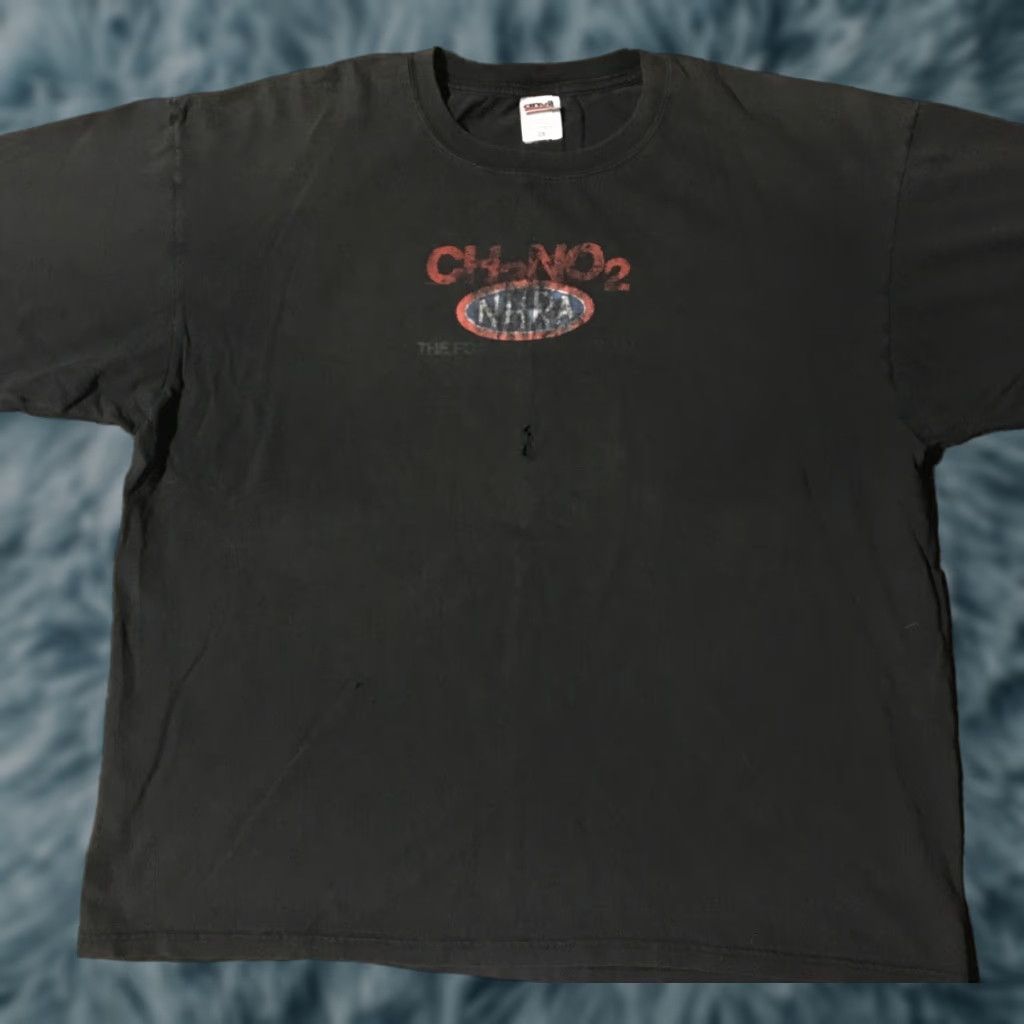 Anvil VINTAGE NHRA Nitromethane Fuel Faded Distress Shirt XL NASCAR Racing Grunge Punk 90s Size US XXL / EU 58 / 5 - 1 Thumbnail