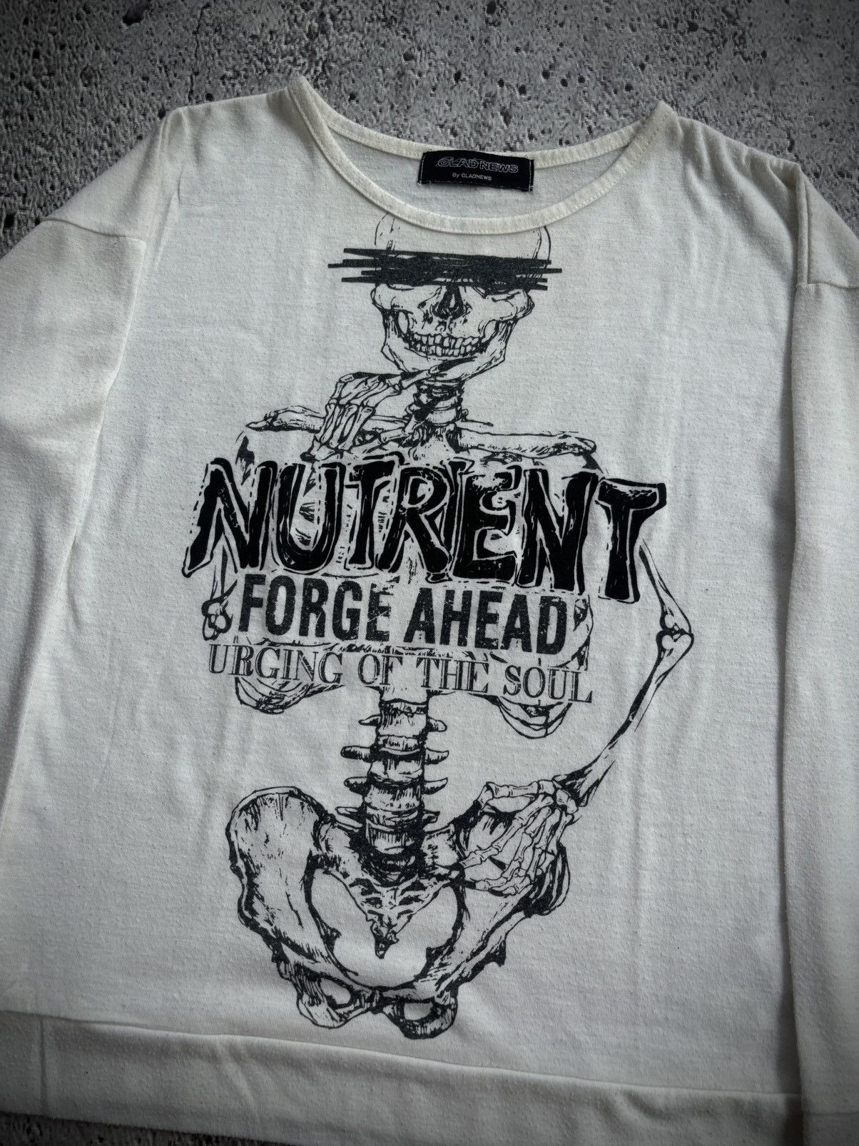 Hysteric Glamour Y2k Glad news Skull ifsix punk style Longsleeve Size US S / EU 44-46 / 1 - 3 Thumbnail