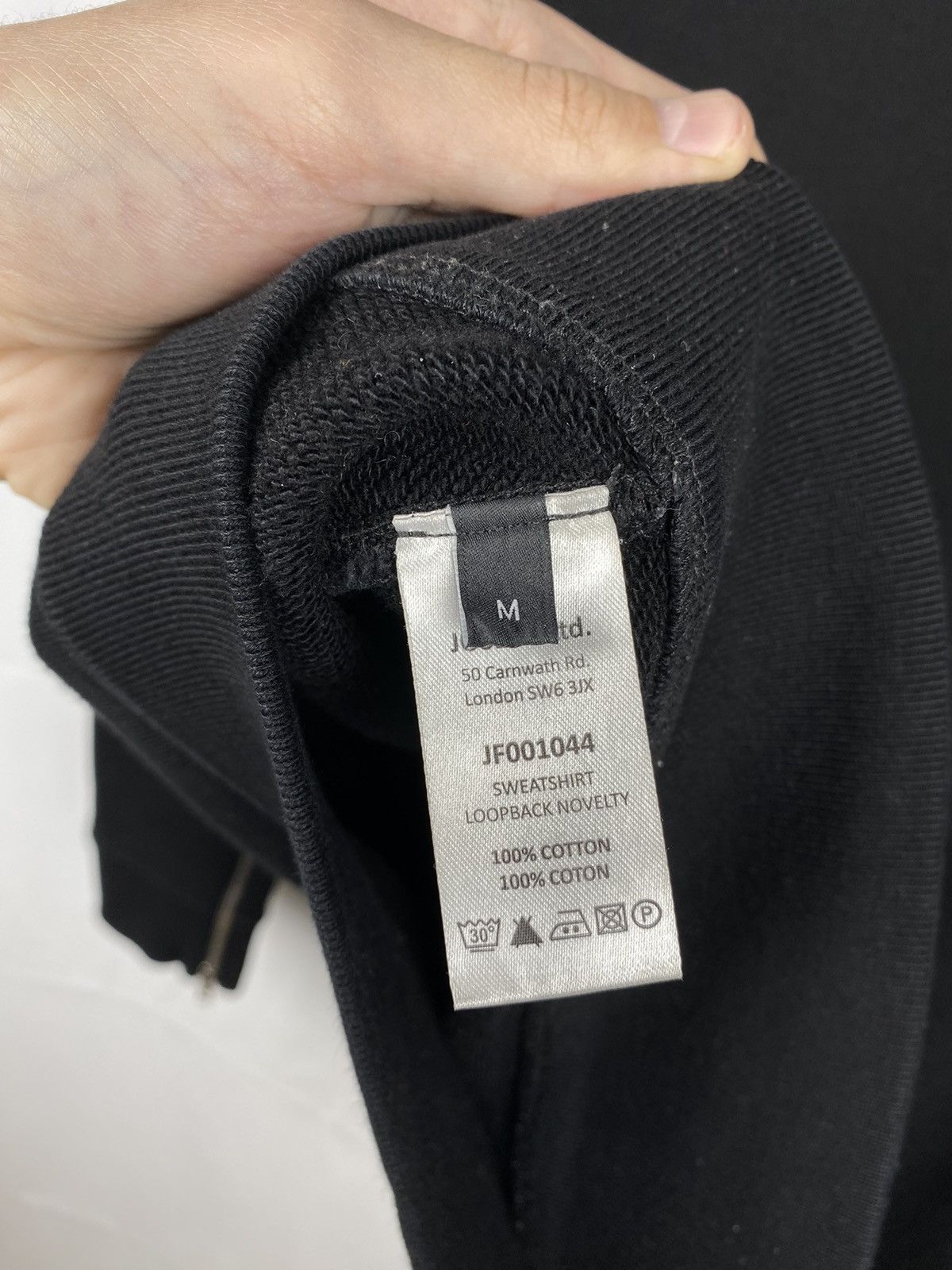 Joseph Joseph Men Sweatshirt Loopback Novelty Zips size M Size US M / EU 48-50 / 2 - 11 Thumbnail