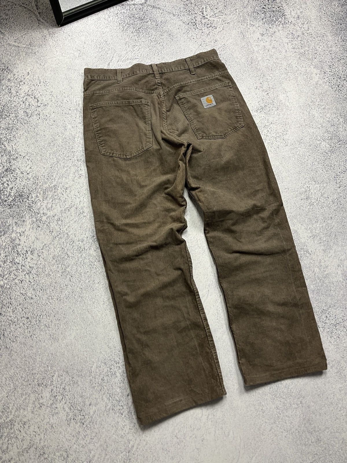 Carhartt Vintage Carhartt Staff Deep Corduroy Work Pants Skater Size US 32 / EU 48 - 3 Thumbnail