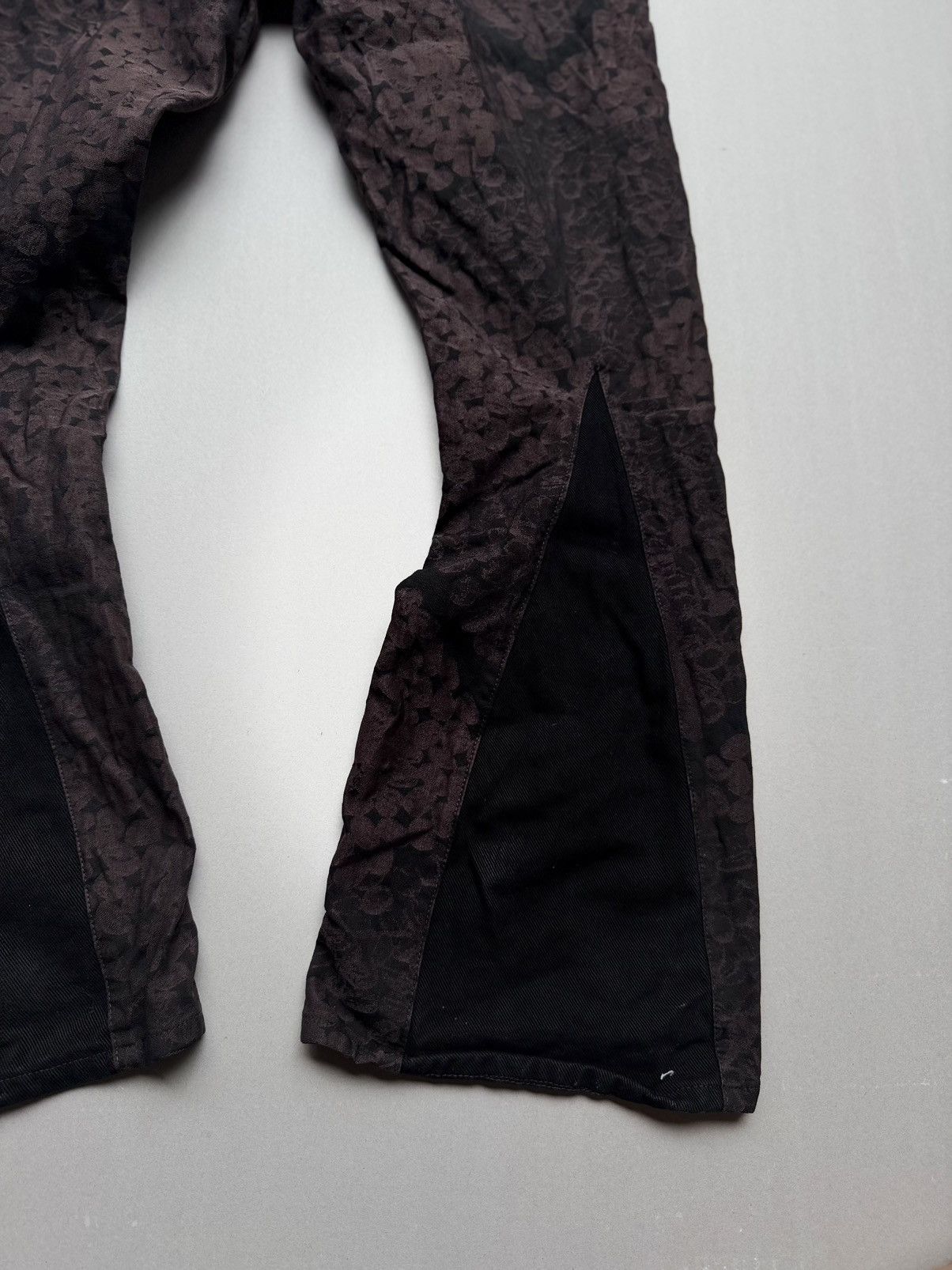 Issey Miyake (Rework) lace-up flare pants Size US 27 - 9 Thumbnail