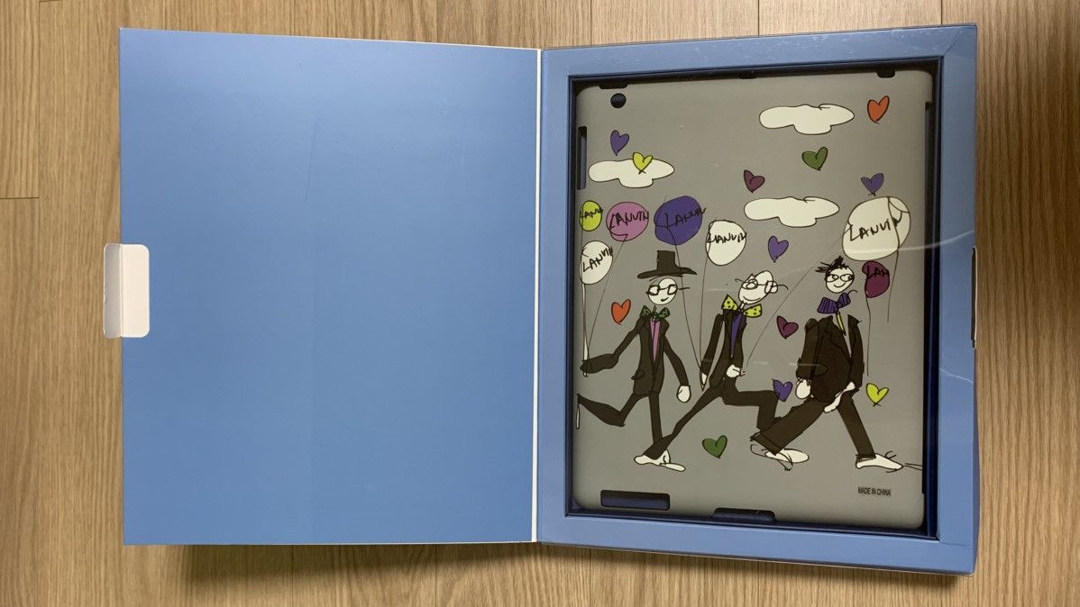 Lanvin Lanvin iPad Case with Drawings by Alber Elbaz Size ONE SIZE - 7 Thumbnail