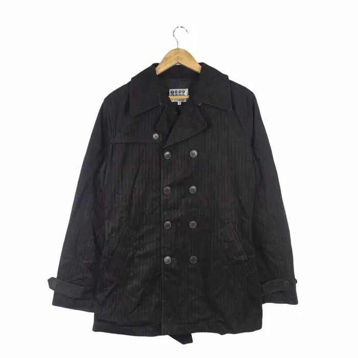 Vtg TAKEO KIKUCHI JAPAN Parka Jacket Pea Coat Windbreaker