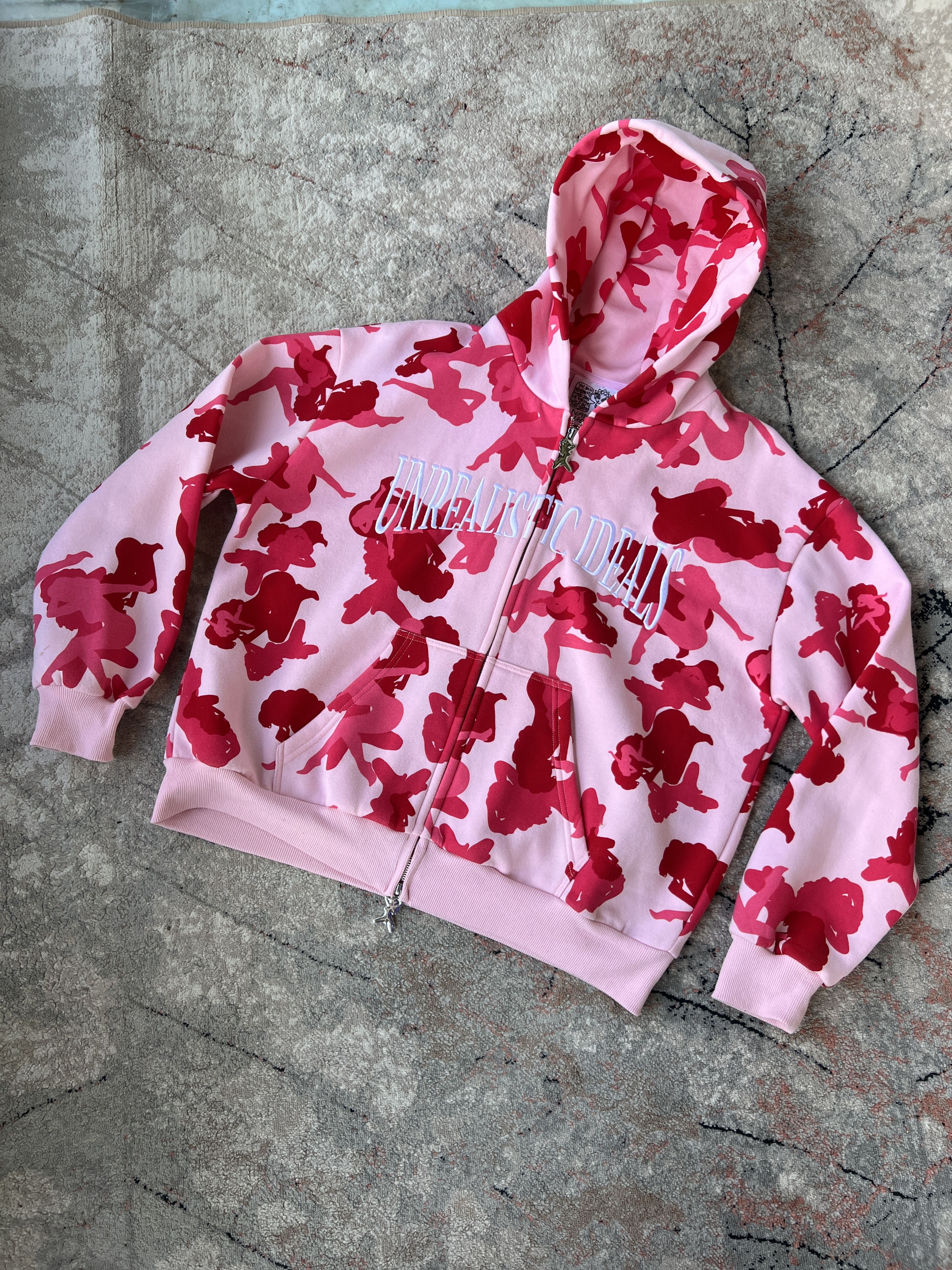 Unrealistic Ideals Zip Hoodie