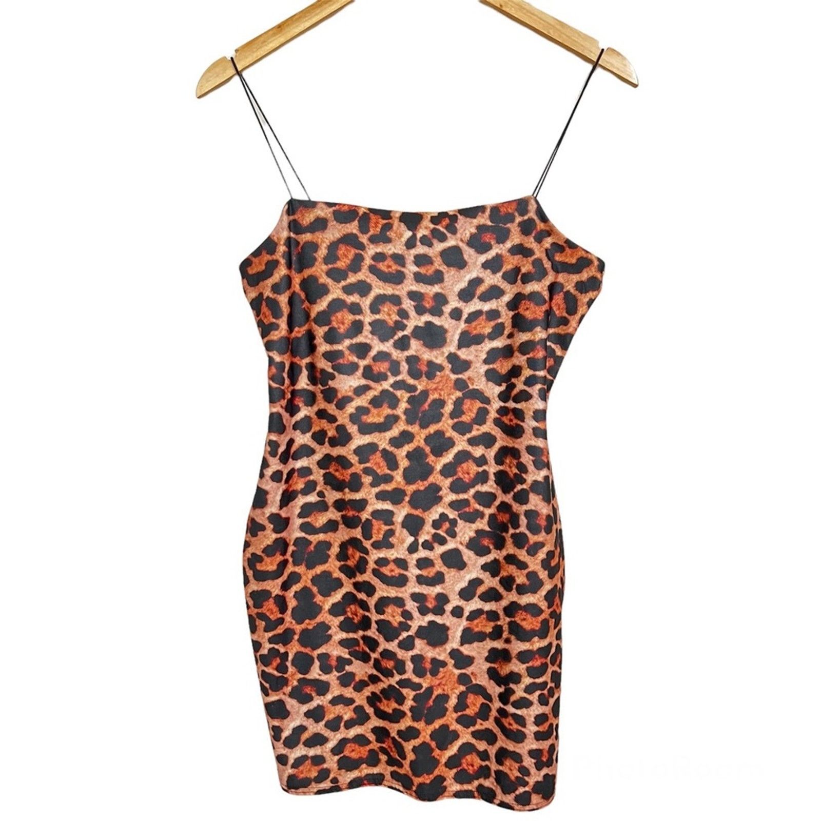 Topshop Topshop Cheetah Mini Bodycon Mob Wife Cocktail Dress Sz 6P Size M / US 6-8 / IT 42-44 - 2 Thumbnail