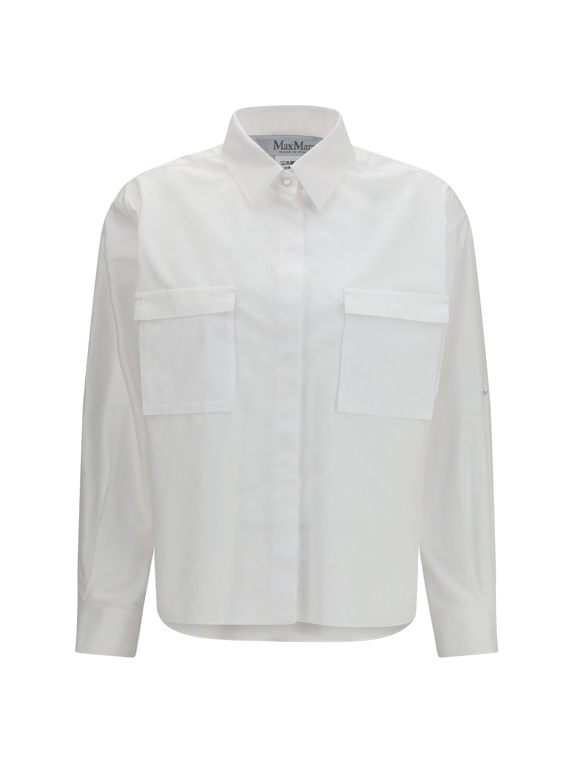 Max Mara Cotton Shirt Size M / US 6-8 / IT 42-44 - 1 Thumbnail
