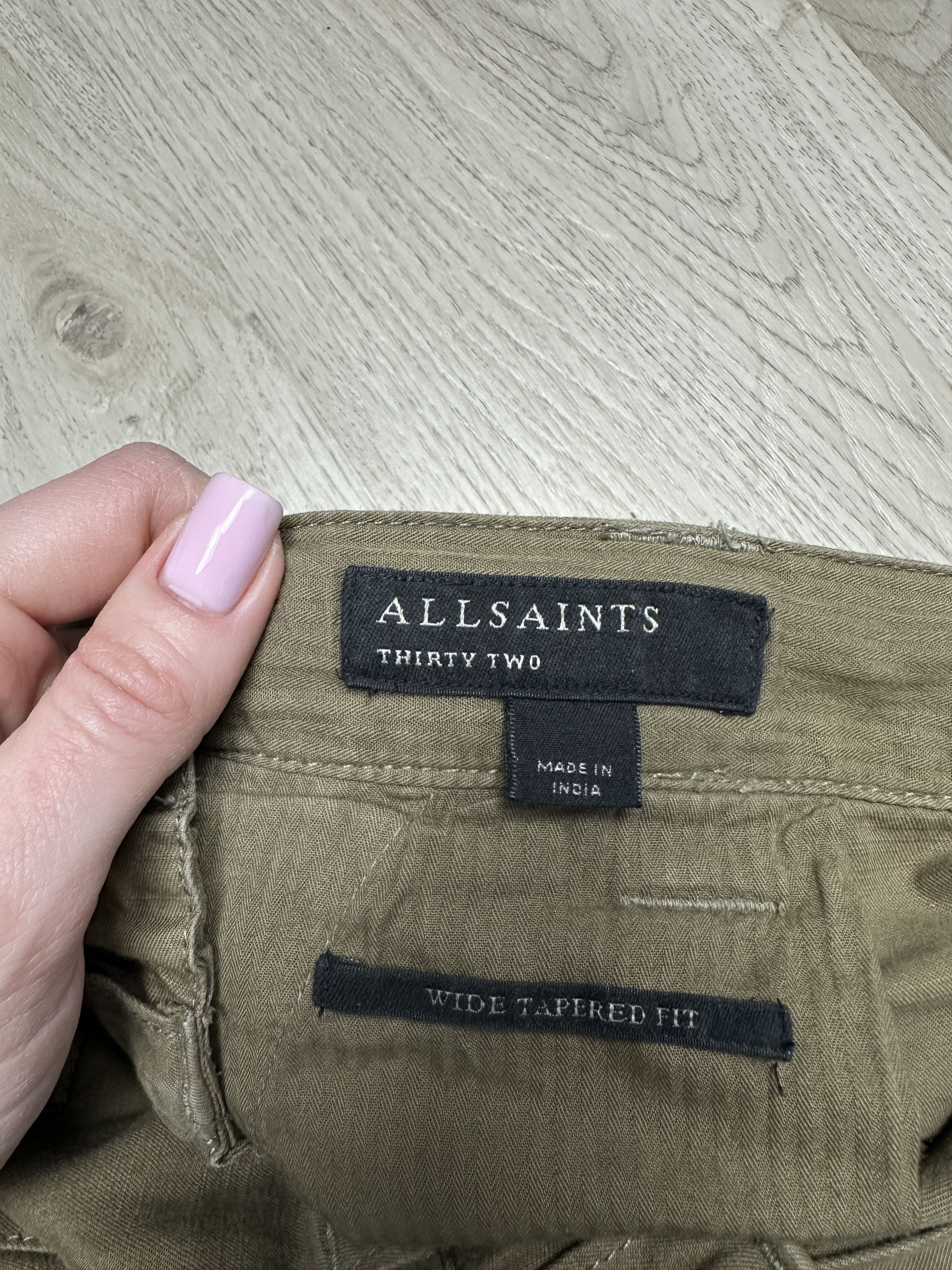 Allsaints Allsaints Mens Buck Trousers Baggy Pants Size US 32 / EU 48 - 3 Thumbnail