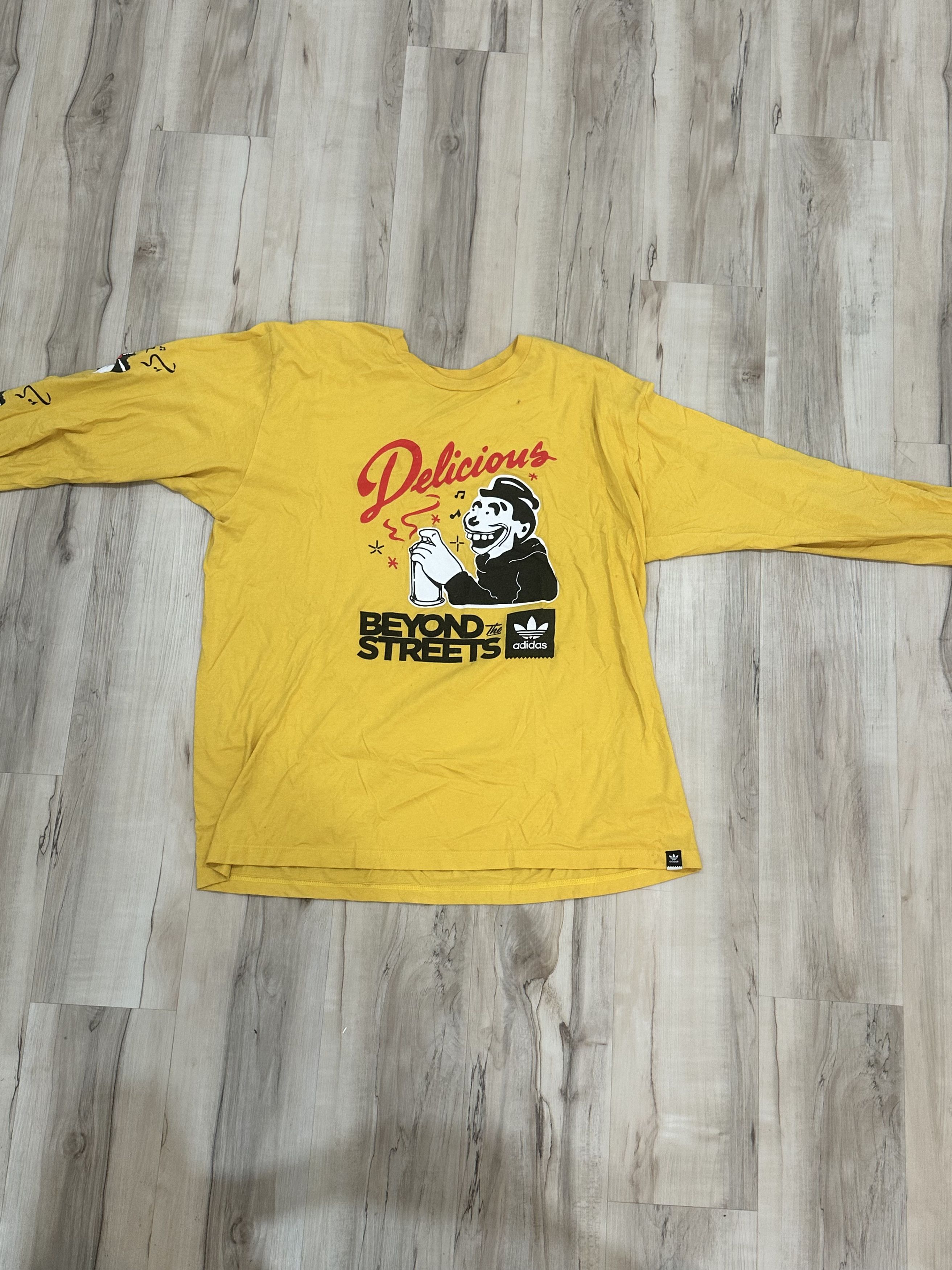 Other Adidas x Beyond the Streets x Delicious Vinyl 2XL Promo Tee Size US XXL / EU 58 / 5 - 1 Thumbnail