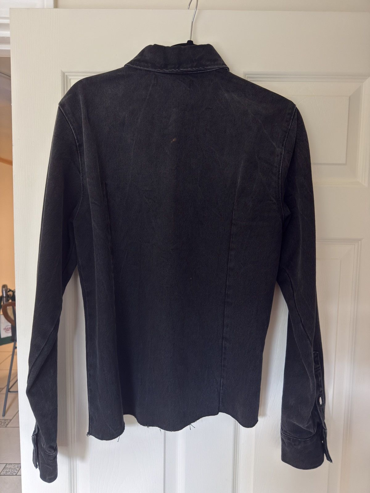 Raf Simons Raf Simons RS Logo Denim Shirt Size US M / EU 48-50 / 2 - 4 Thumbnail