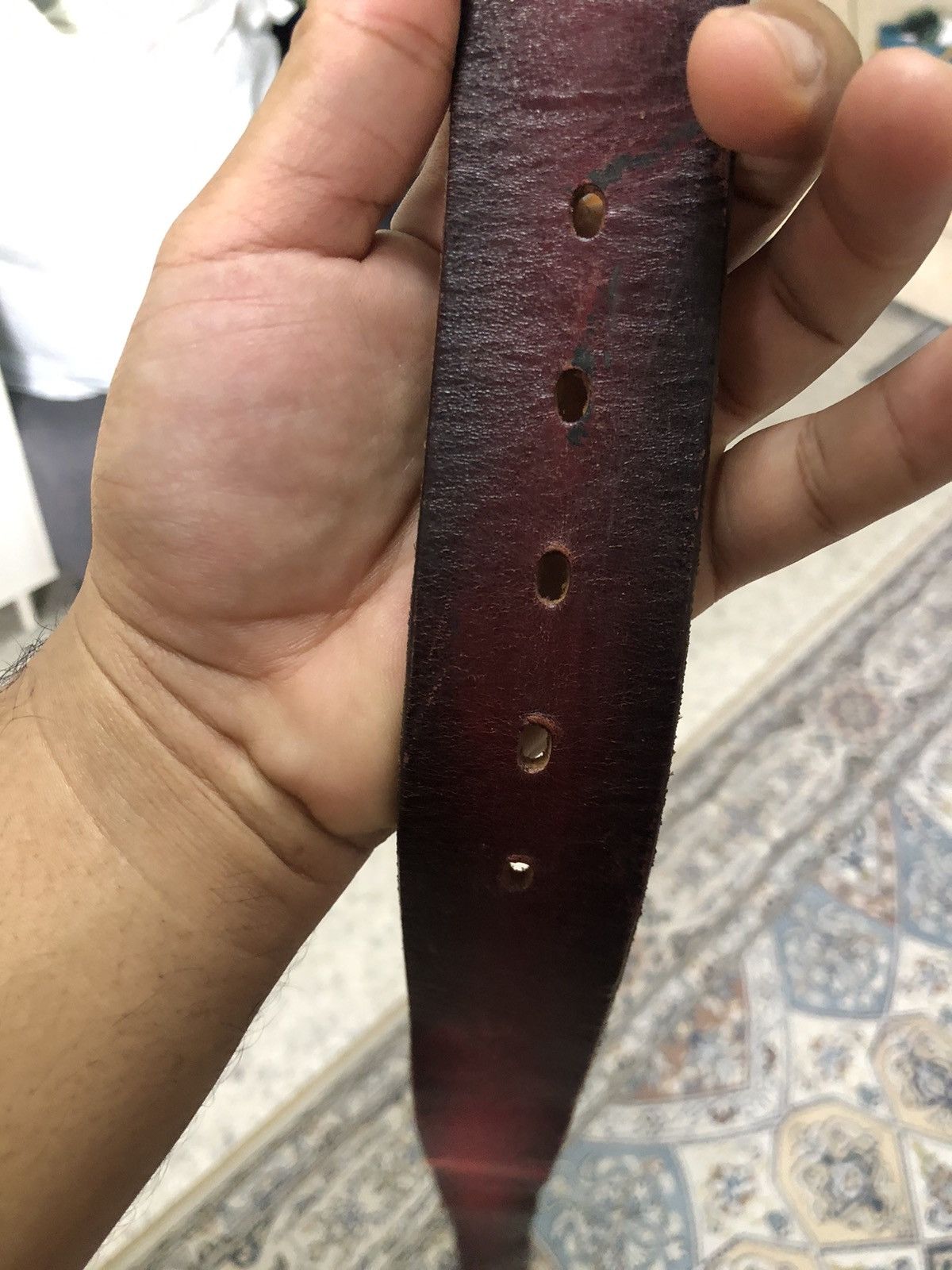 Avirex Vintage Avirex Air Force Leather Belt Size ONE SIZE - 10 Thumbnail