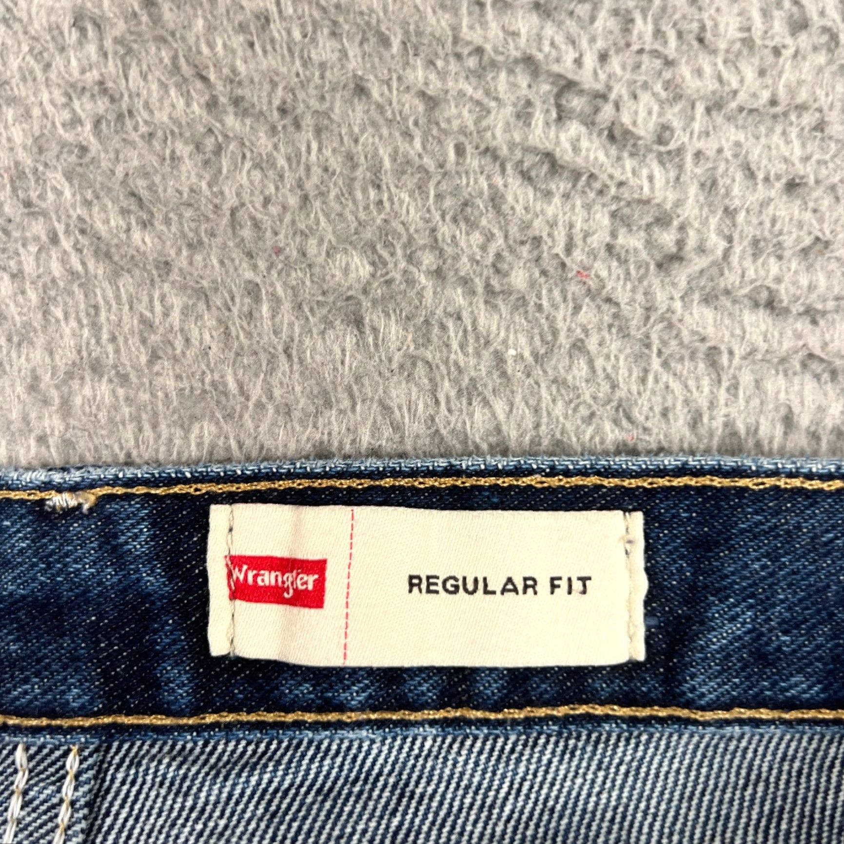 Wrangler Wrangler Men’s Regular Fit Denim Jeans Size 32x32 Dark Wash Western Size US 32 / EU 48 - 6 Thumbnail