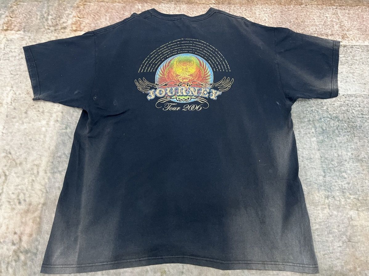 Band Tees × Vintage Sunfaded Journey Tour Tee Size US XL / EU 56 / 4 - 8 Thumbnail